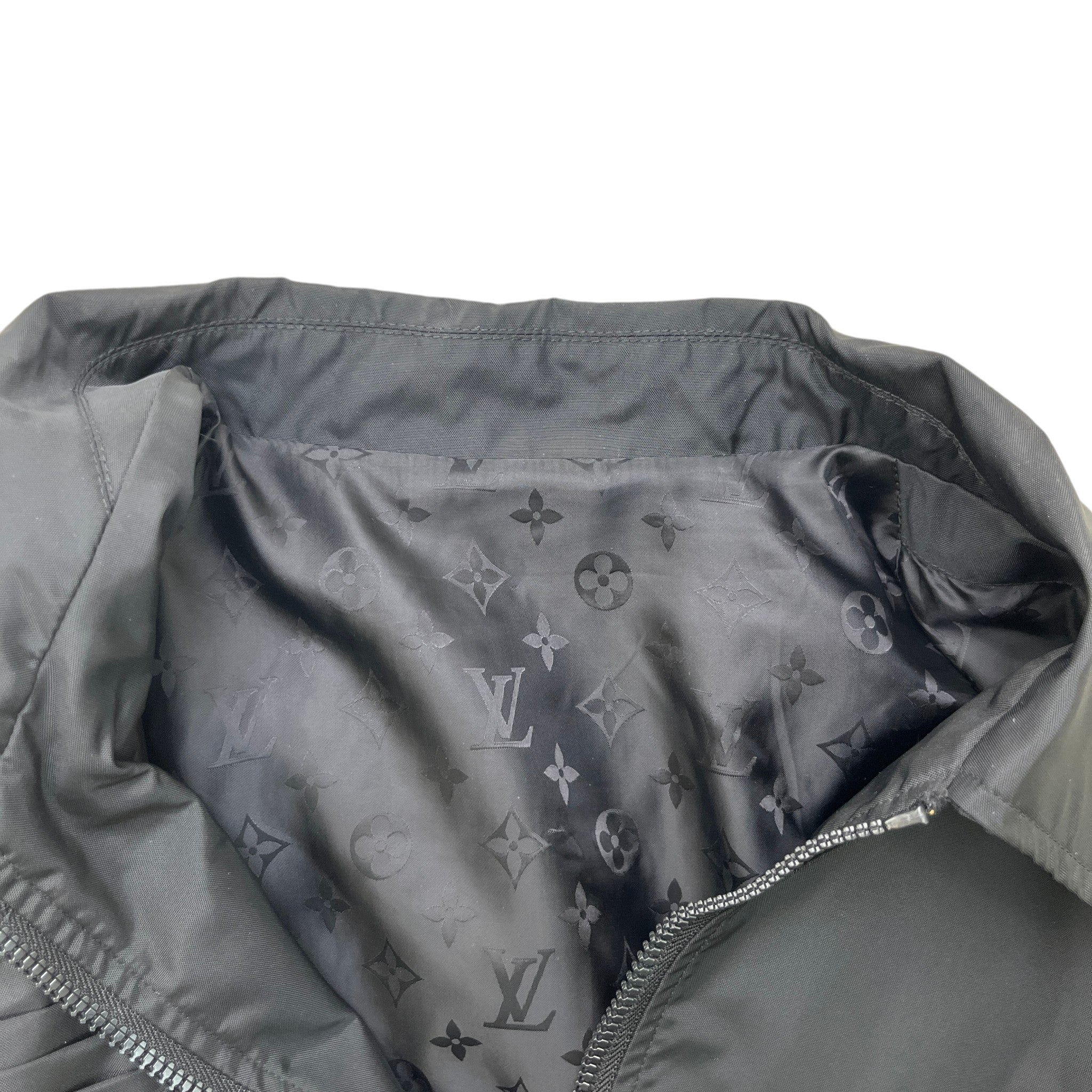 Men's Lvse Nylon Utility Jacket Black Size IT 52 / XL - Image 6