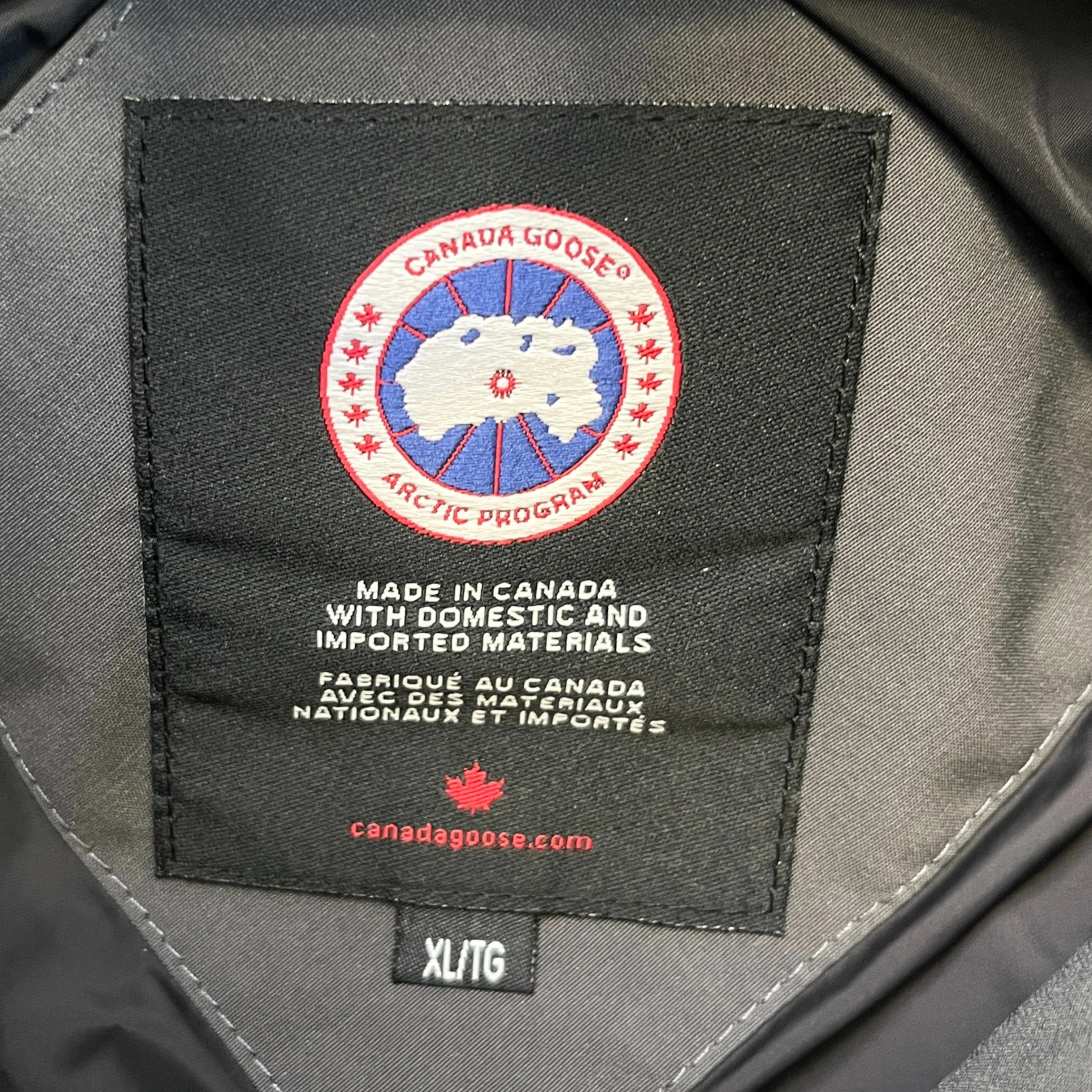 Men's Macmillan Down Jacket Grey Size XL - Image 6