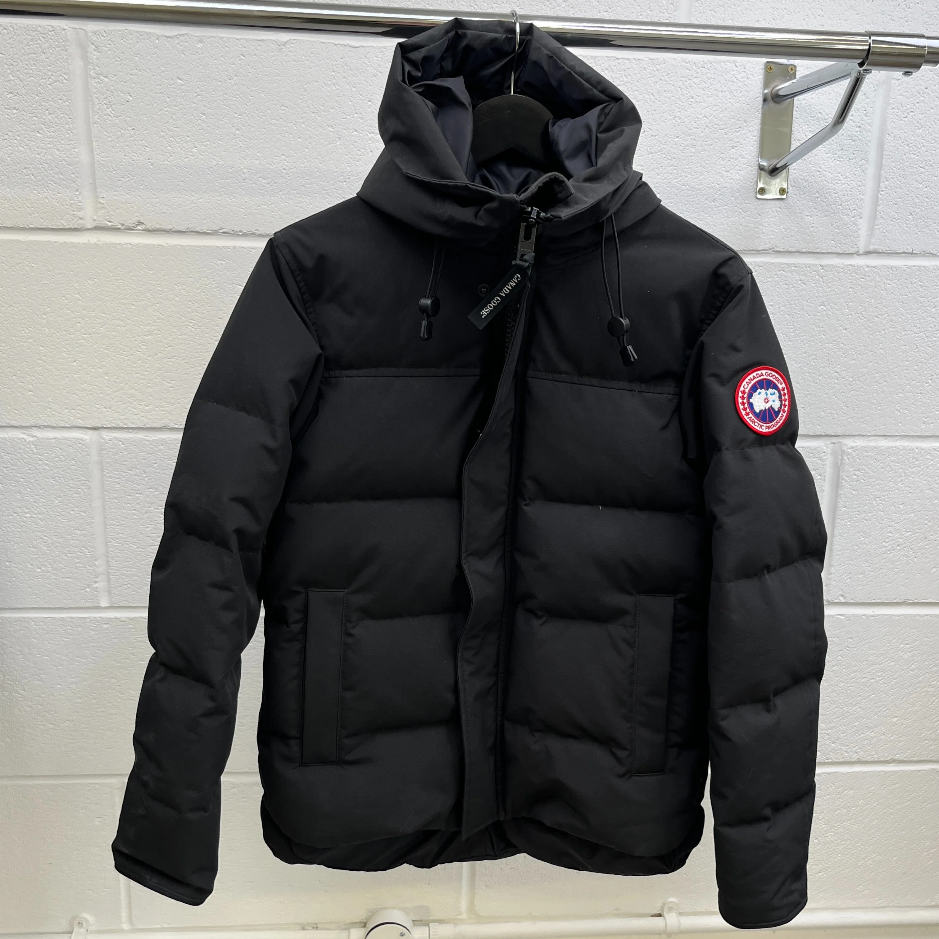 Men's Macmillan Parka Down Jacket Black Size XS - Image 8