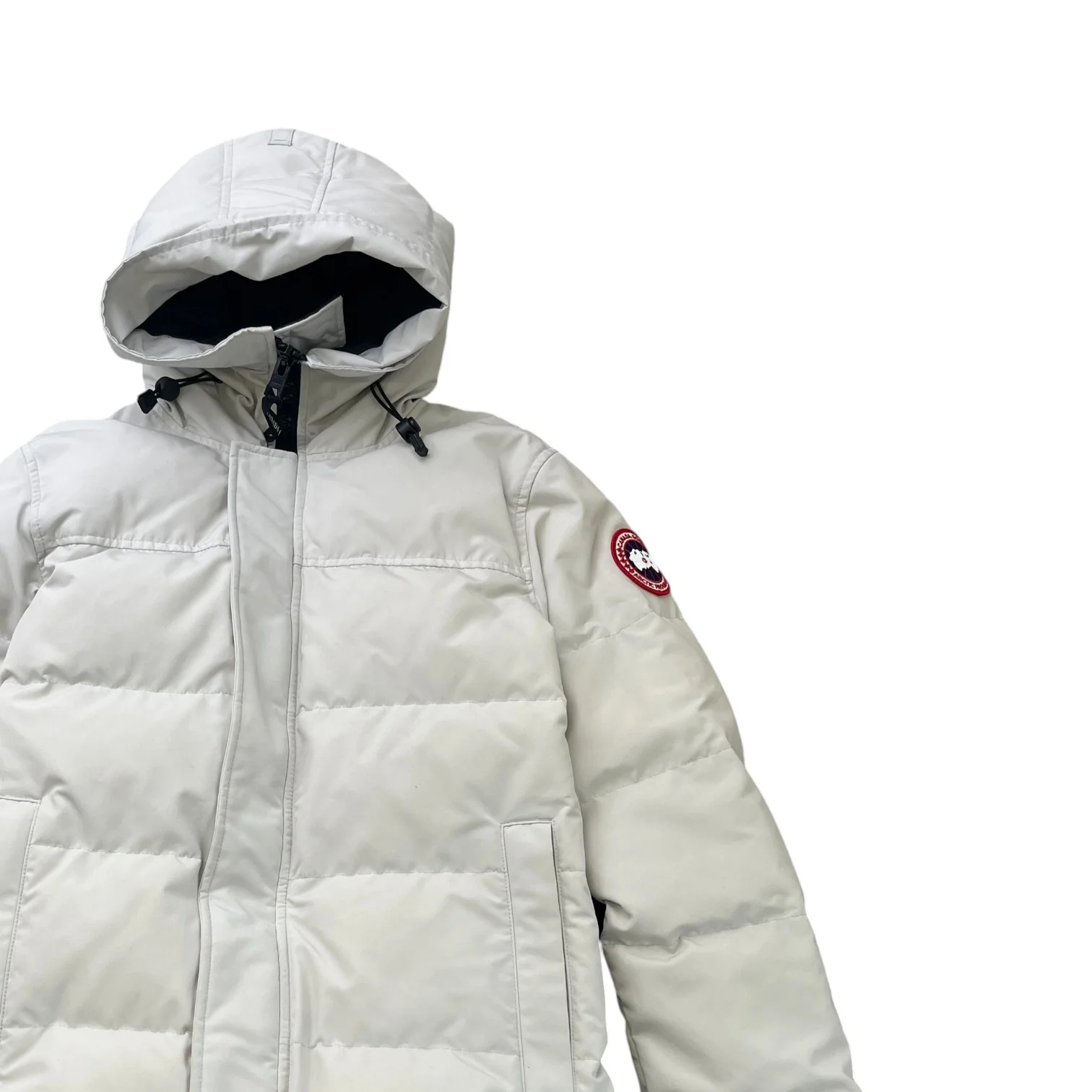Men's Macmillan Parka Down Jacket Grey Size M - Image 3