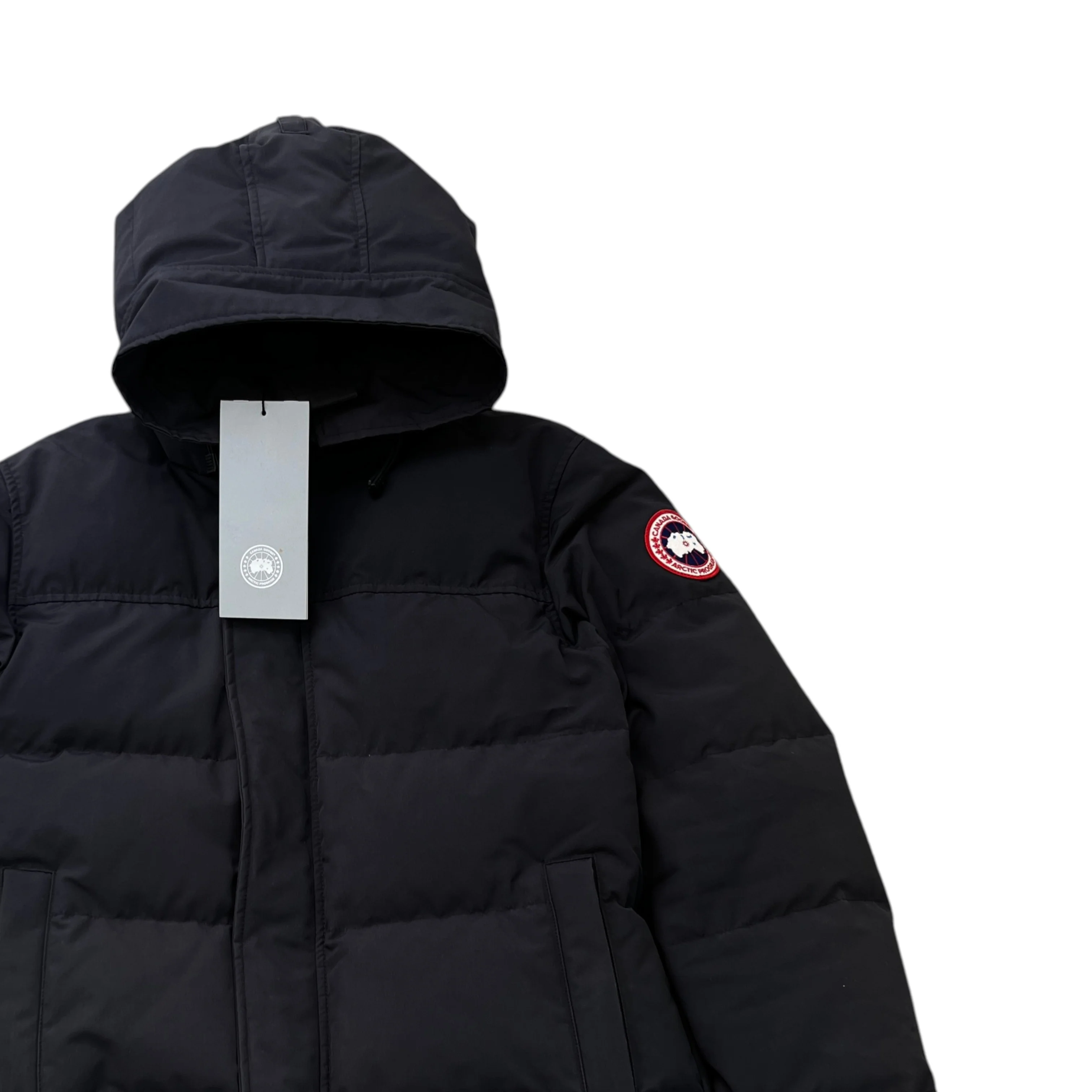 Men's Macmillan Parka Down Jacket Navy Size M - Image 3