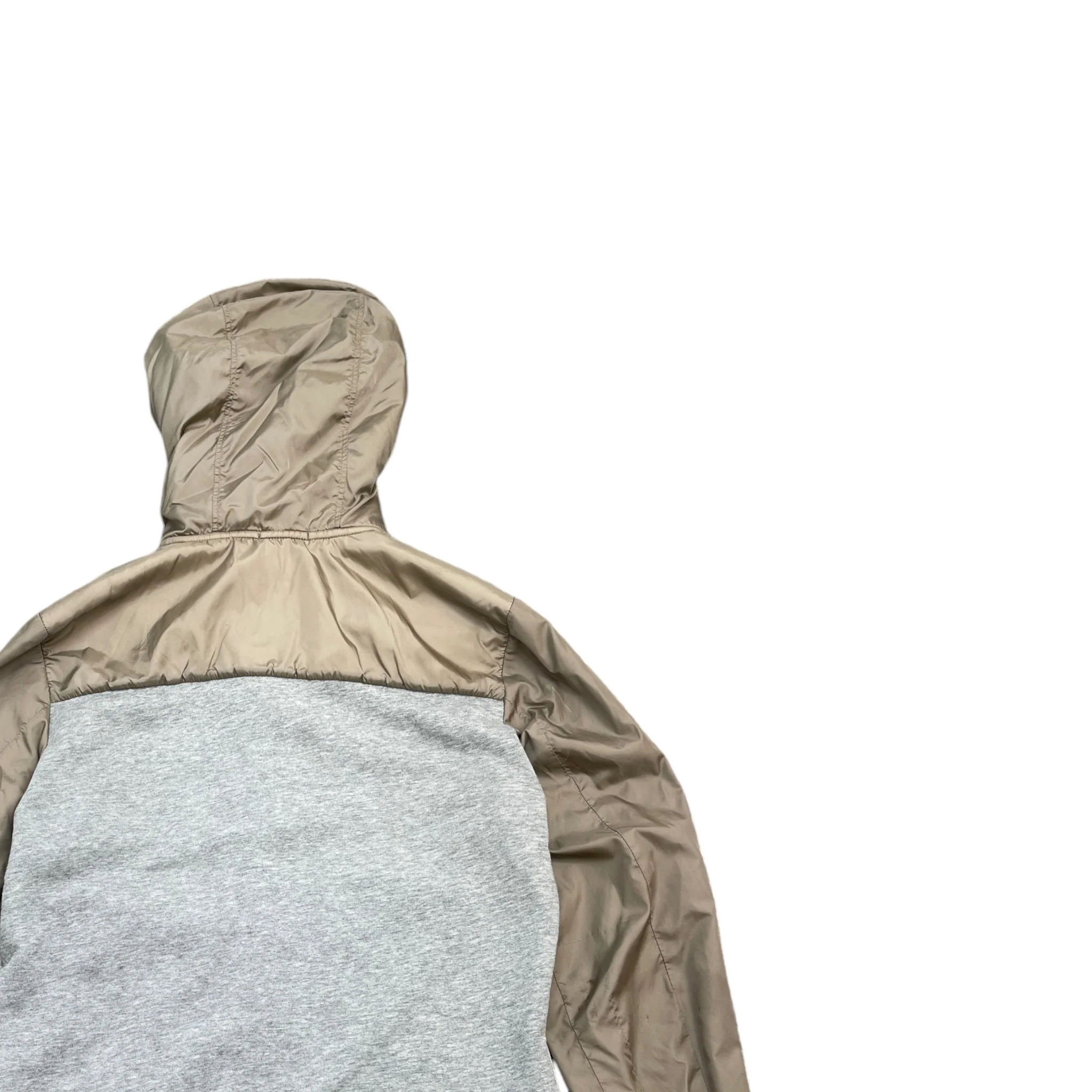 Men's Maglia Cardigan Hoodie Grey Size S - Image 4