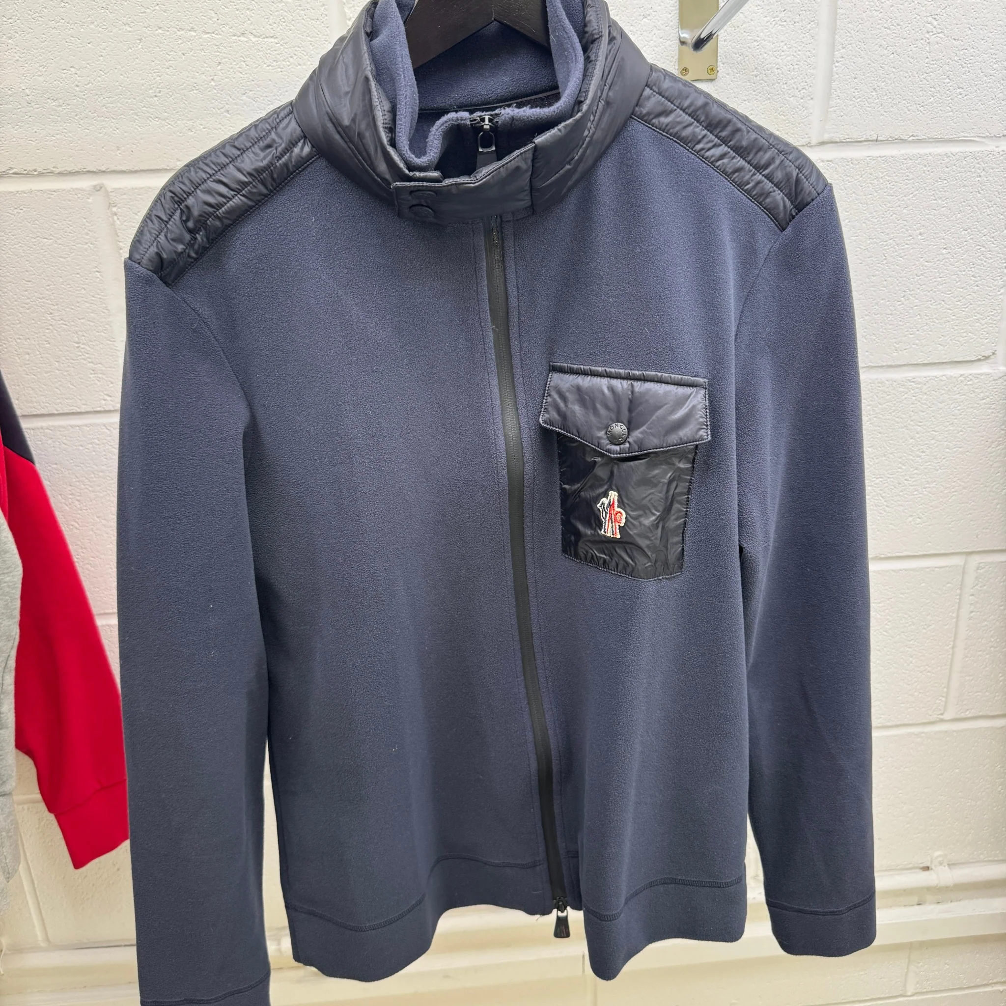 Men's Maglia Cardigan Jacket Navy Size XXL - Image 6