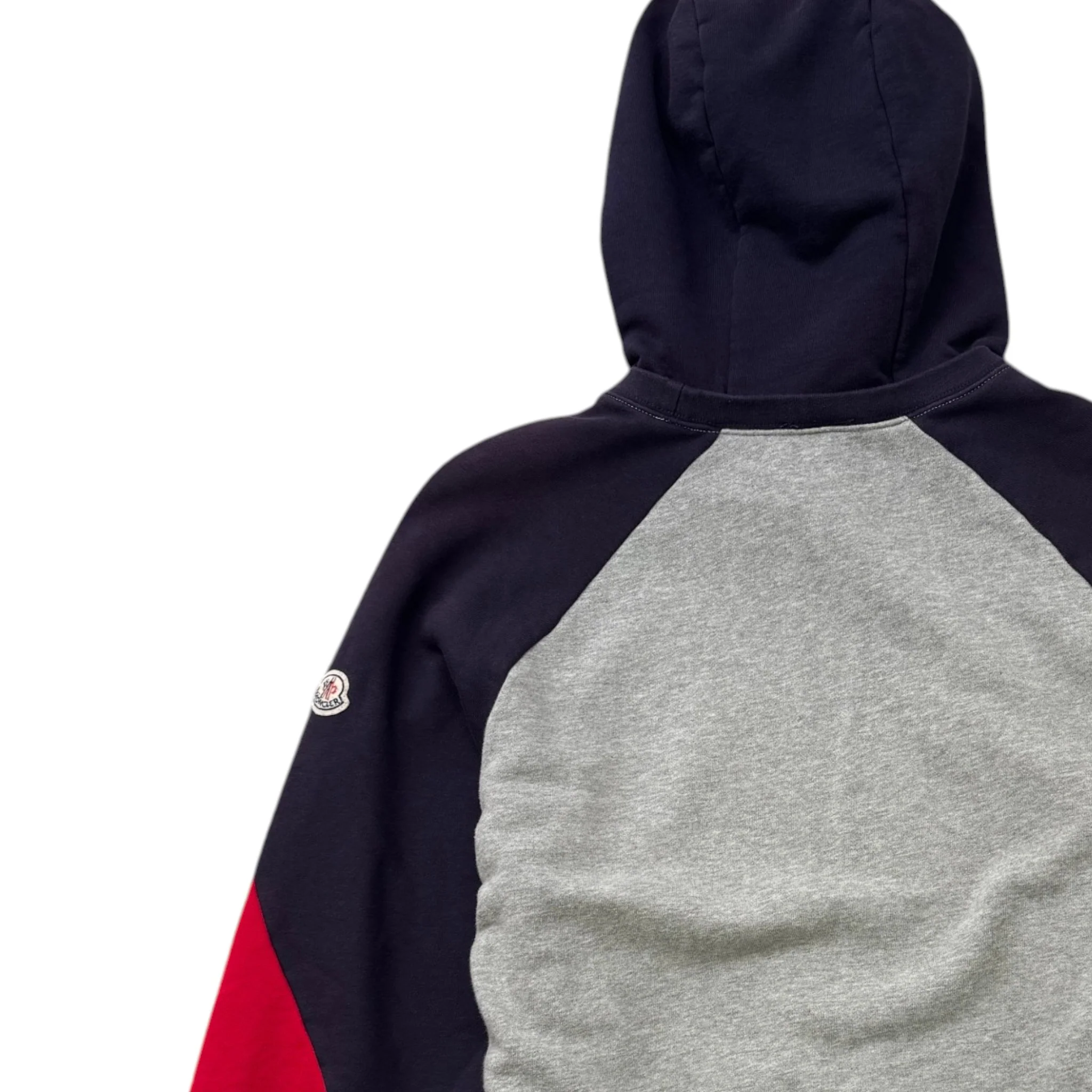 Men's Maglia Con Cappuccio Hoodie Grey Size L - Image 5