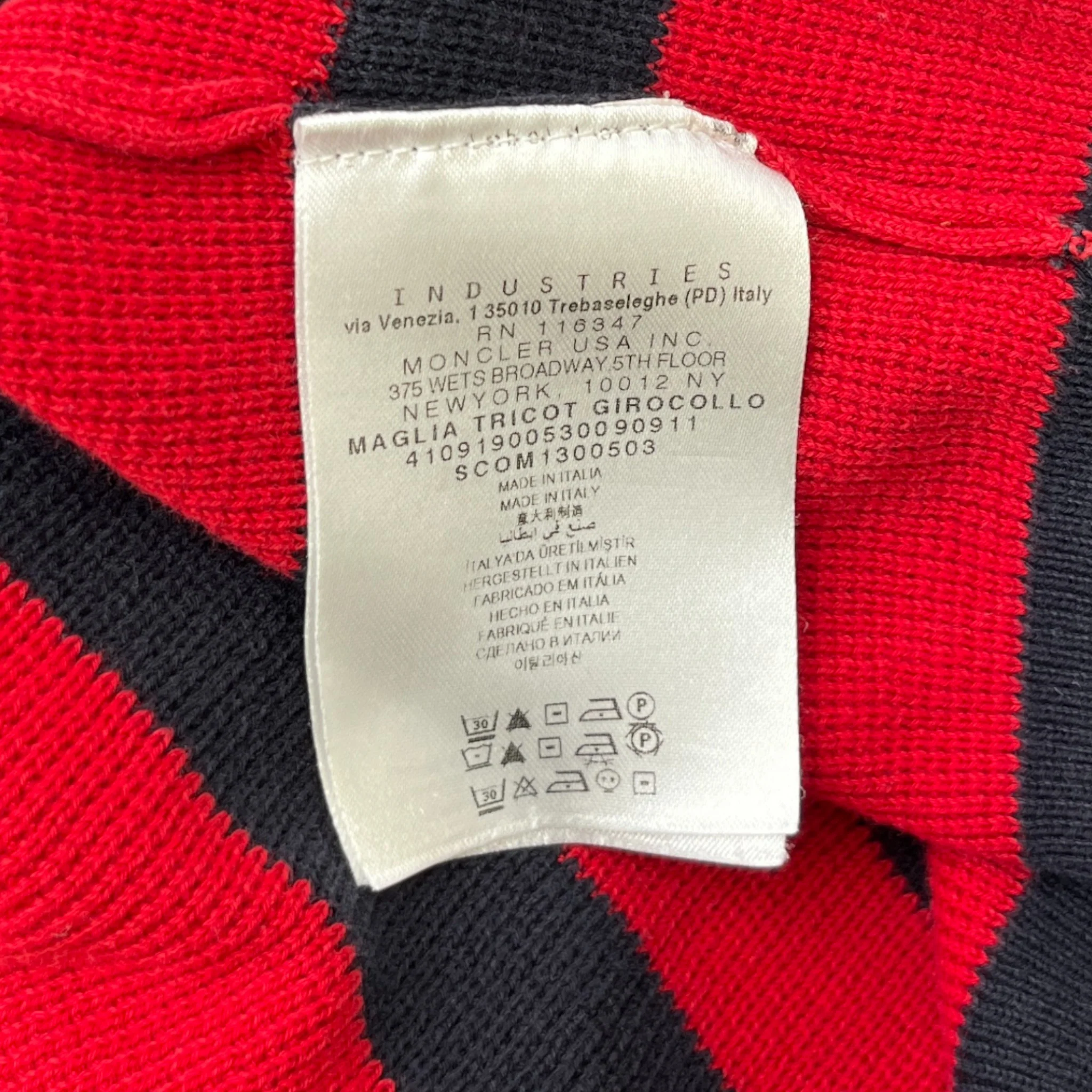 Men's Maglia Girocollo Jumper Red Size XL - Image 6