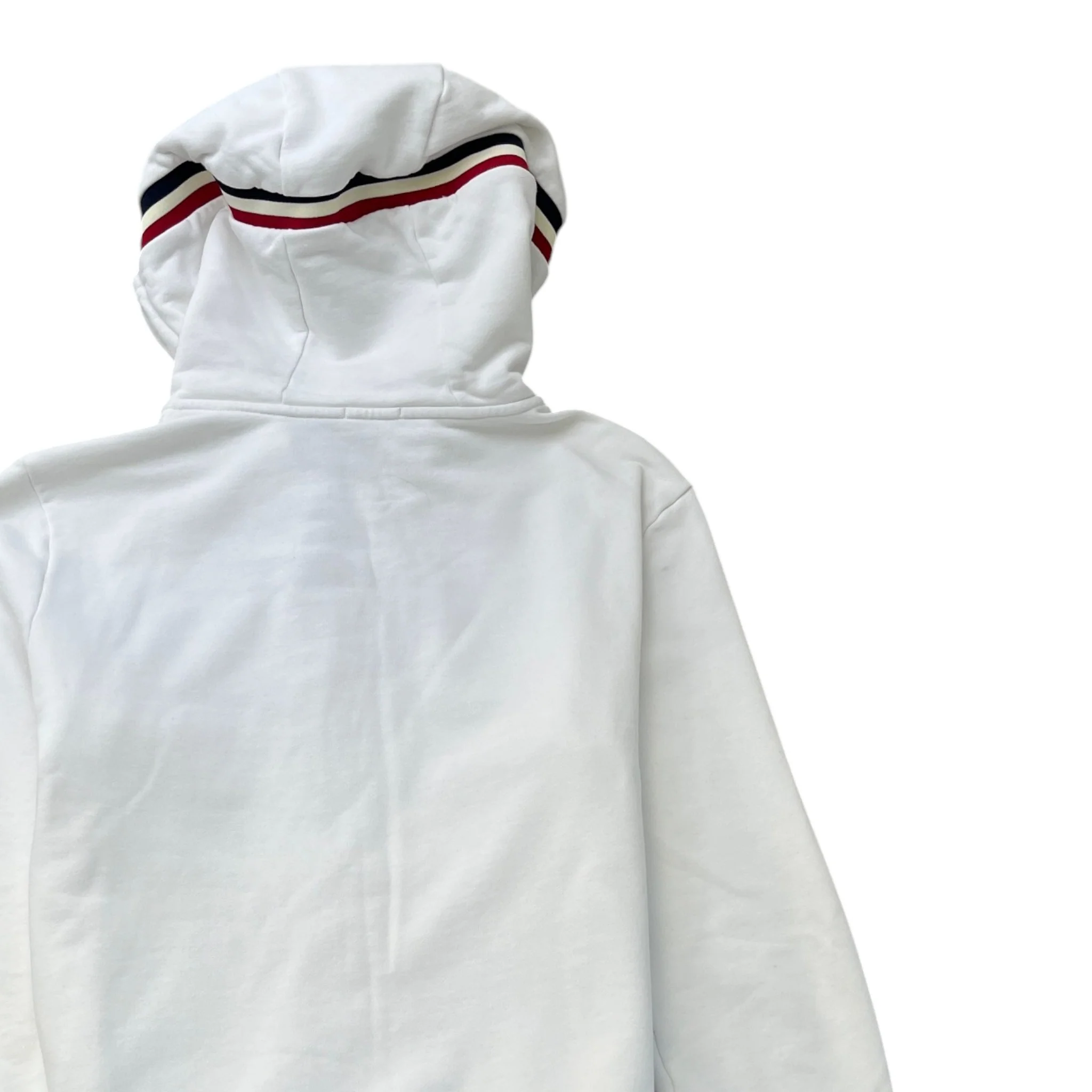 Men's Maglia Hoodie White Size L - Image 4