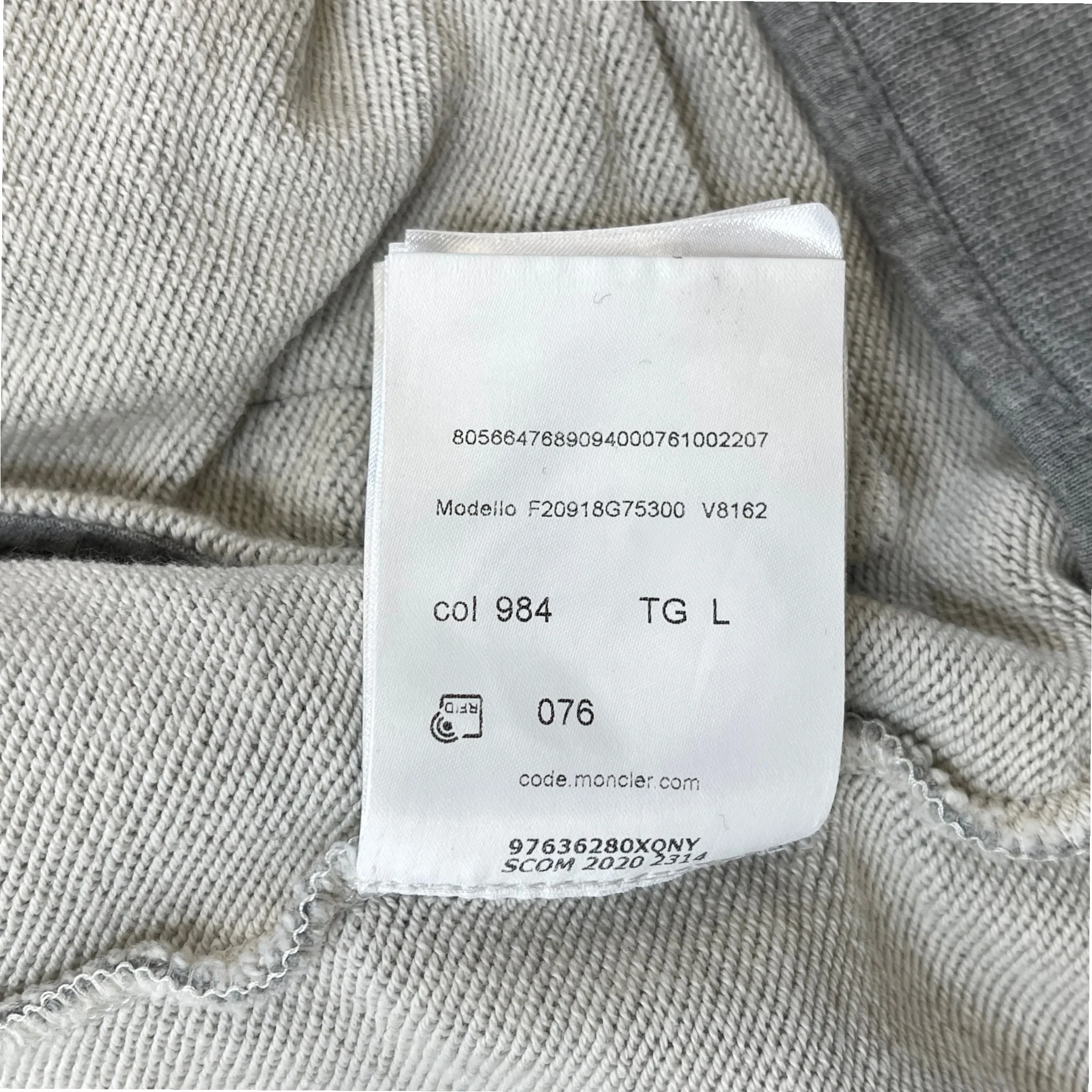 Men's Maglia Jacket Grey Size L - Image 11