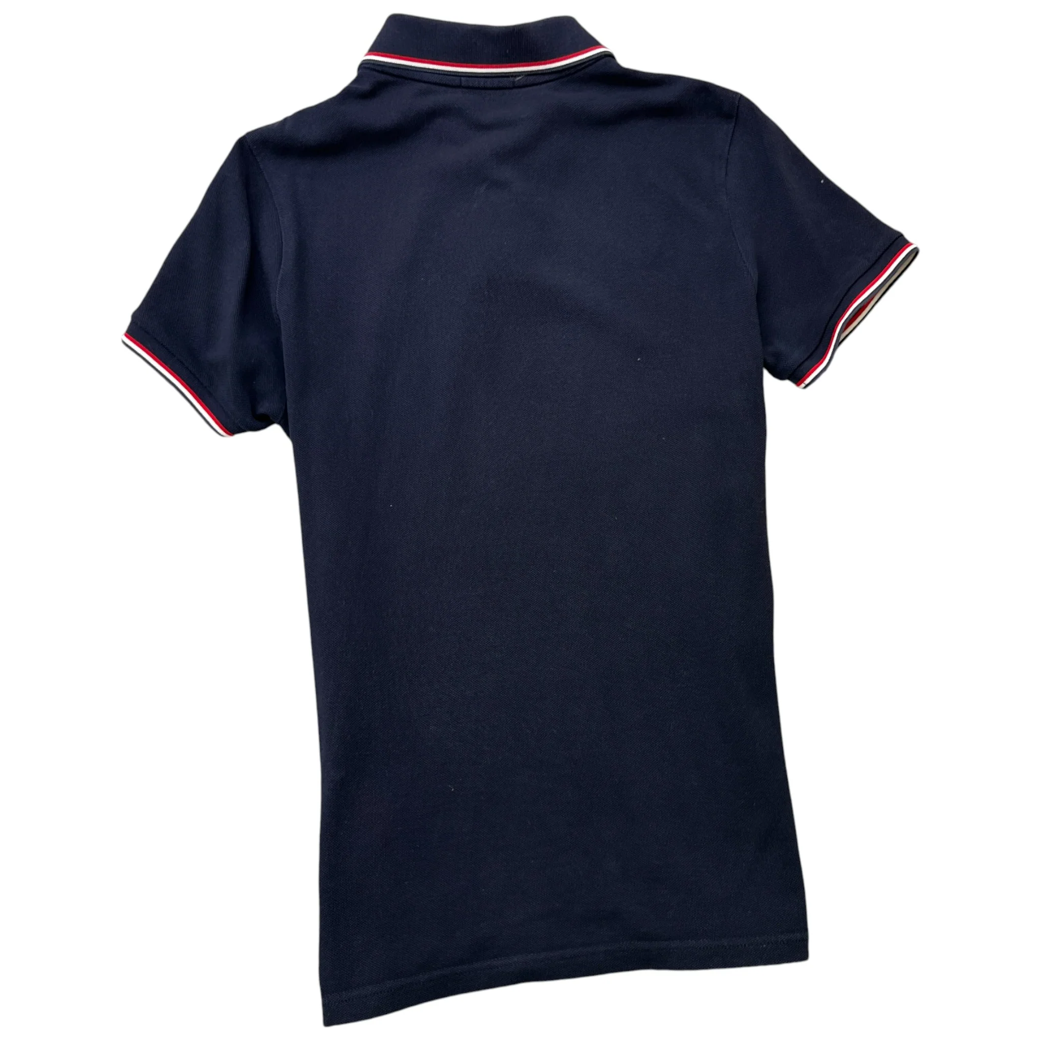 Men's Maglia Manica Corta Polo Shirt Navy Size S - Image 2