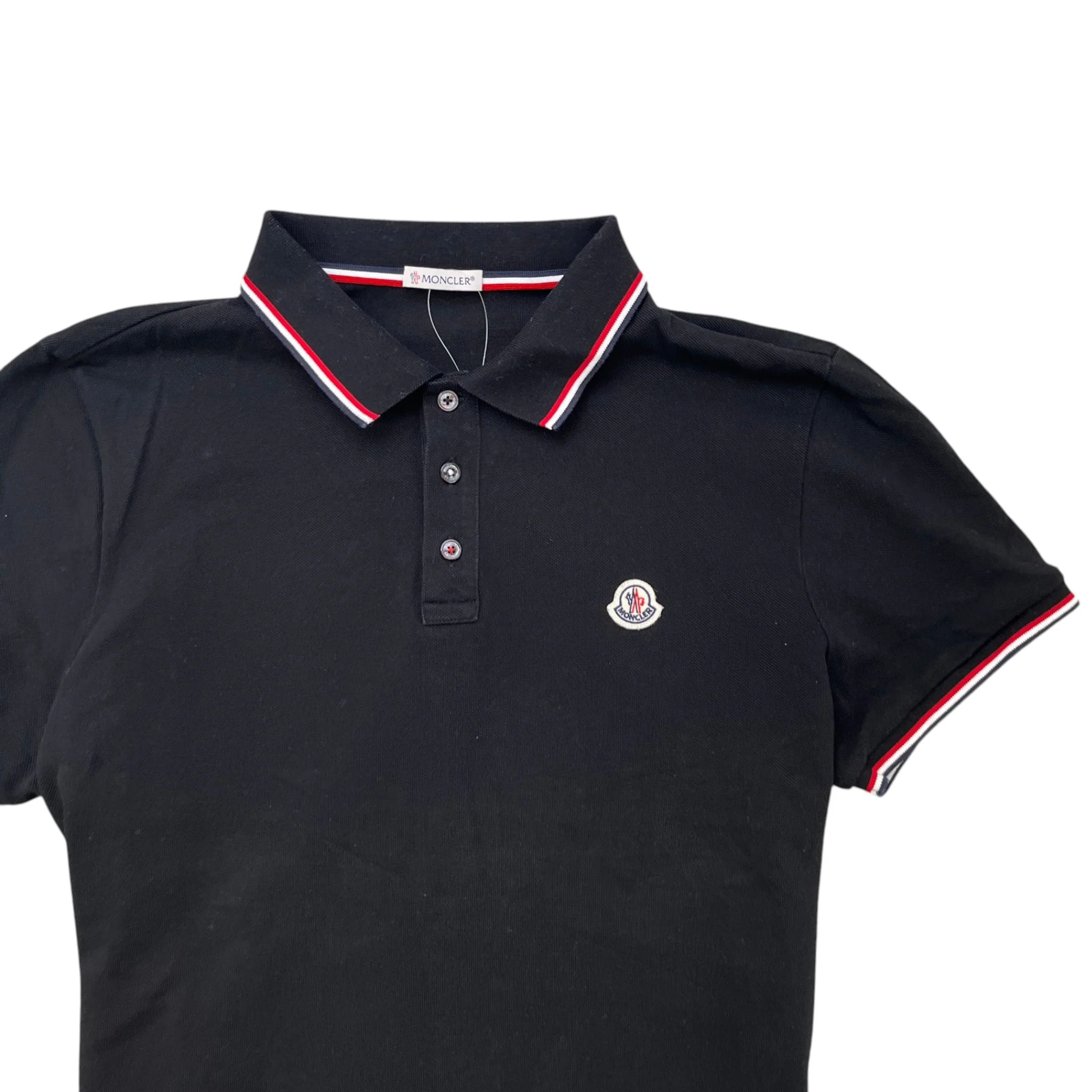 Men's Maglia Polo Shirt Black Size L - Image 5