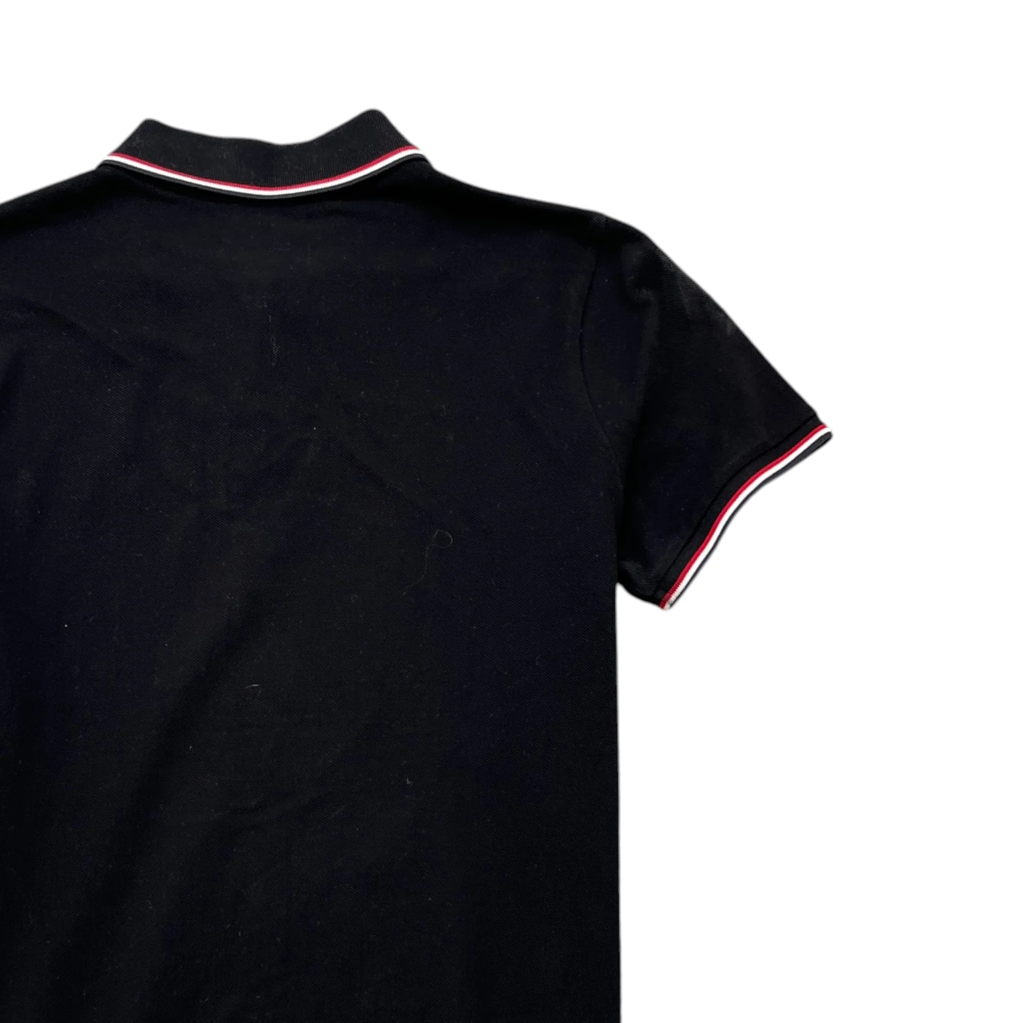 Men's Maglia Polo Shirt Black Size M - Image 4