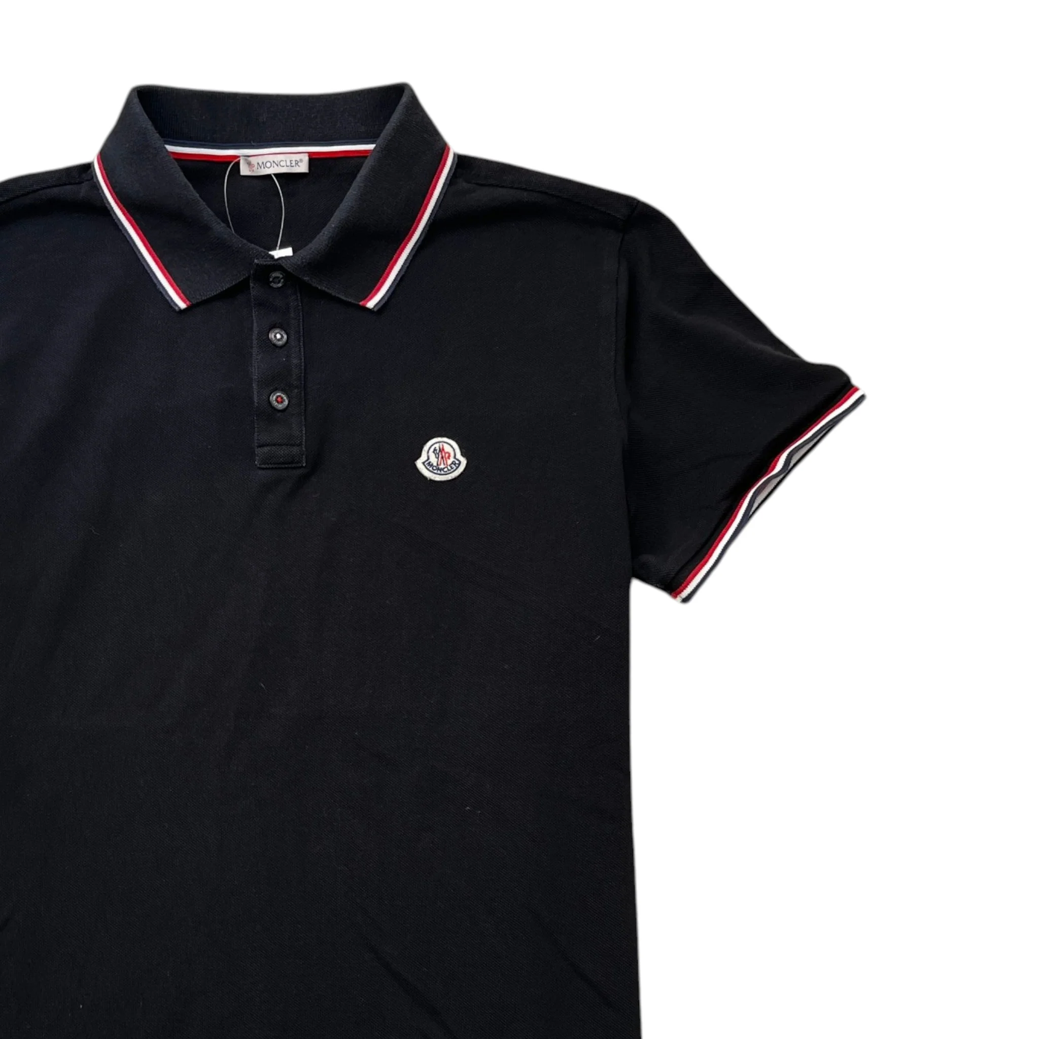 Men's Maglia Polo Shirt Black Size XL - Image 3