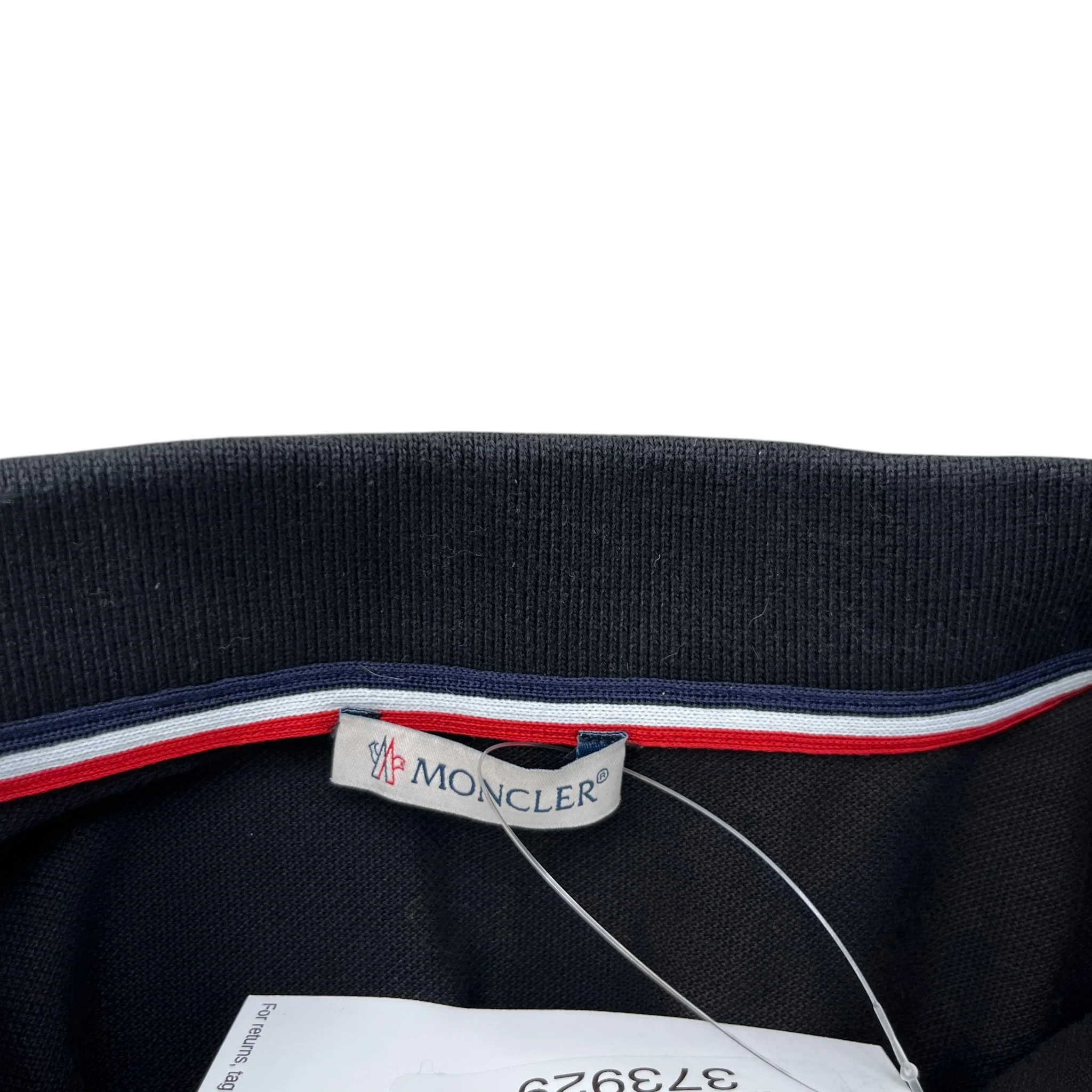 Men's Maglia Polo Shirt Black Size XL - Image 6