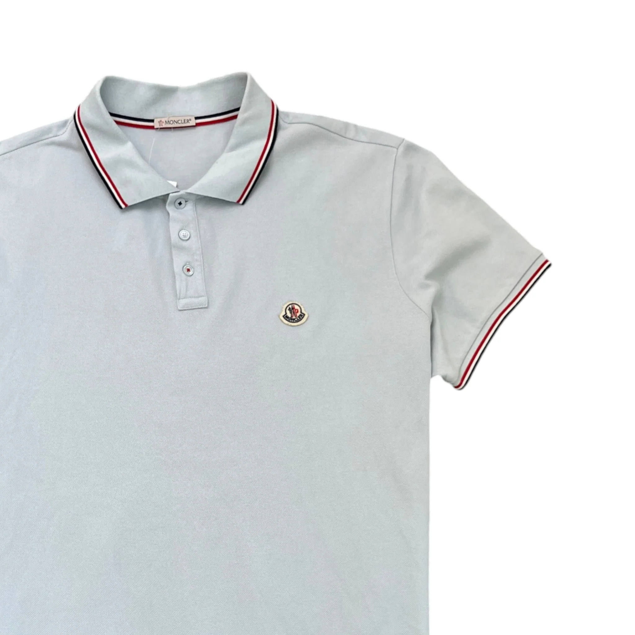 Men's Maglia Polo Shirt Blue Size XXXL - Image 3