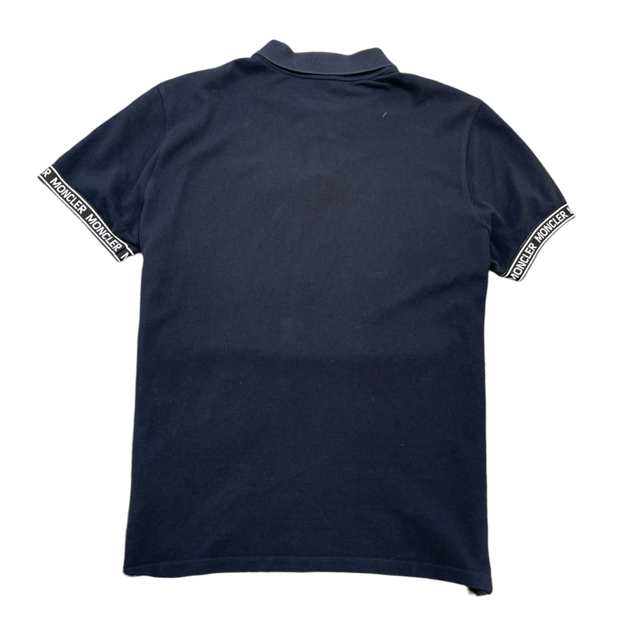 Men's Maglia Polo Shirt Navy Size L - Image 2