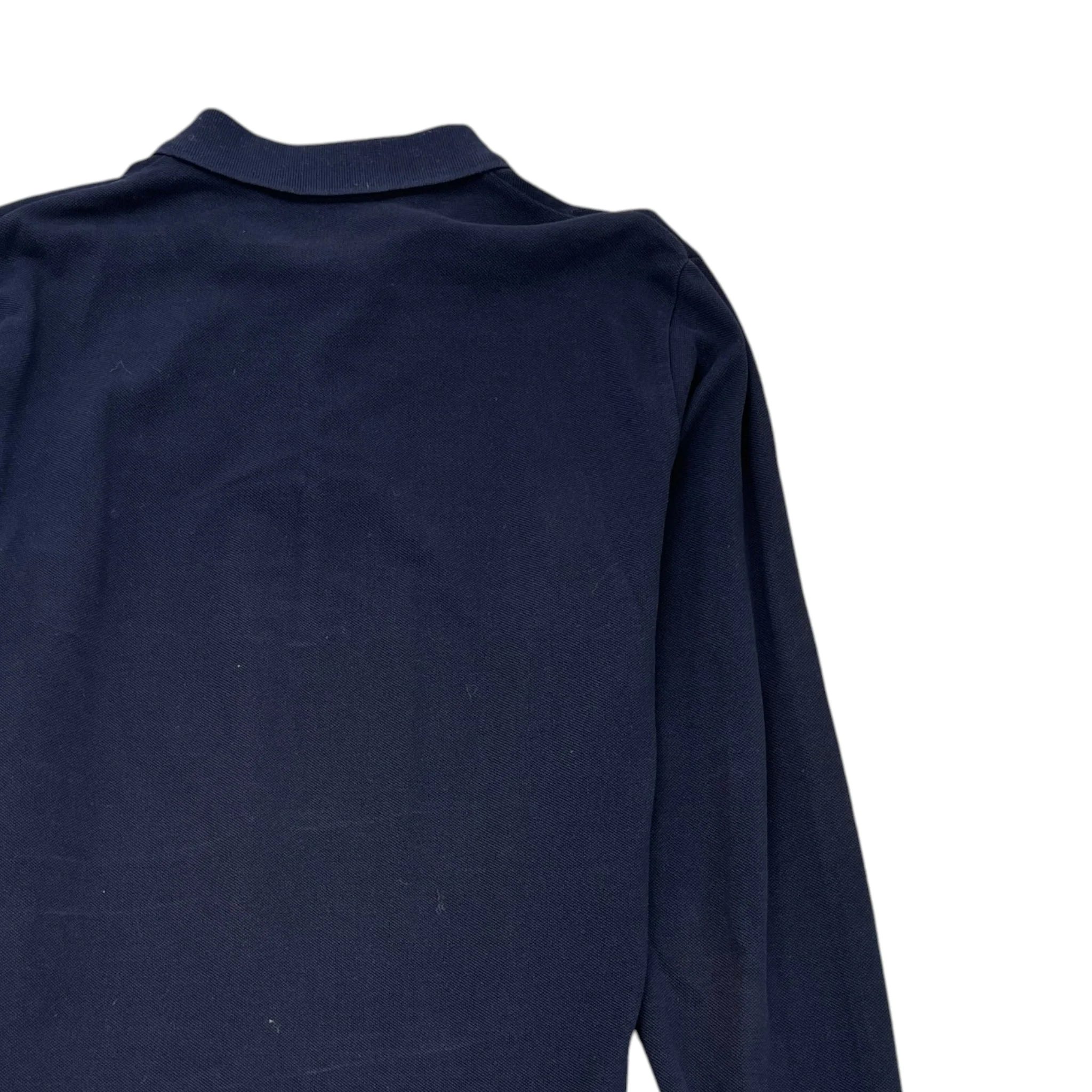 Men's Maglia Polo Shirt Navy Size M - Image 4