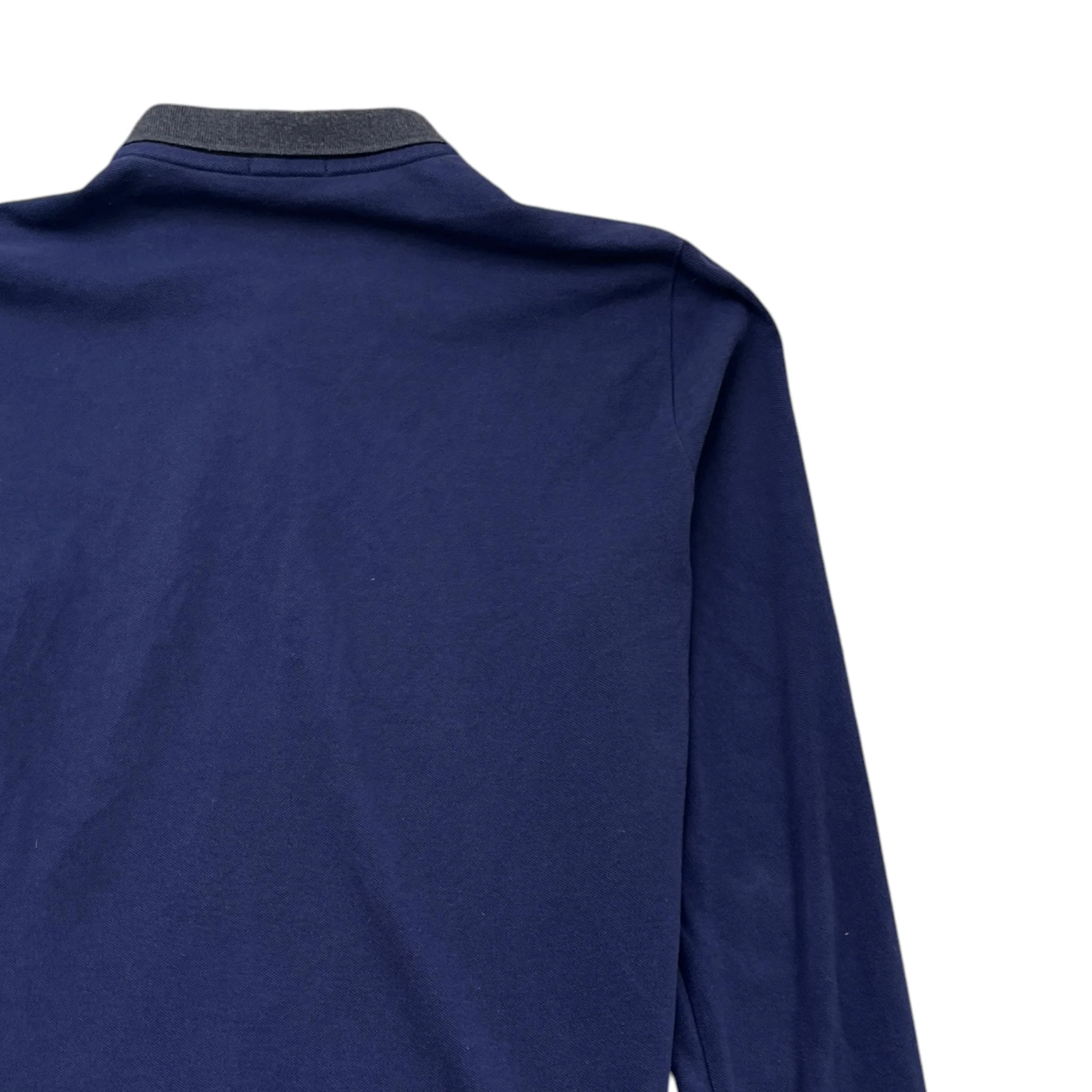 Men's Maglia Polo Shirt Navy Size XL - Image 4