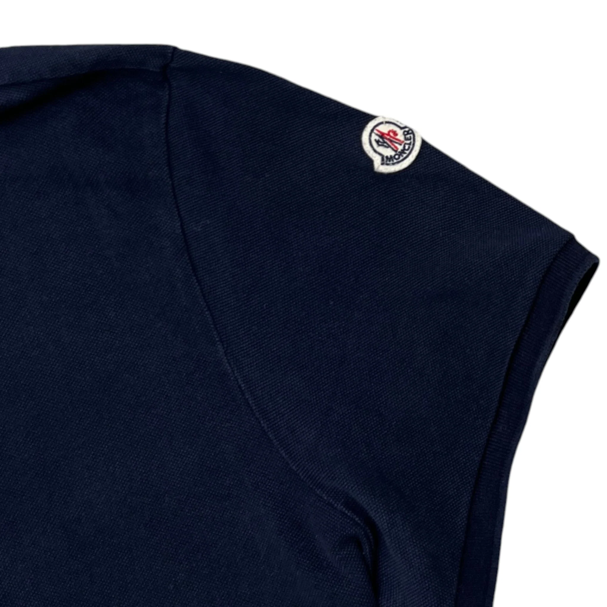 Men's Maglia Polo Shirt Navy Size XXL - Image 5