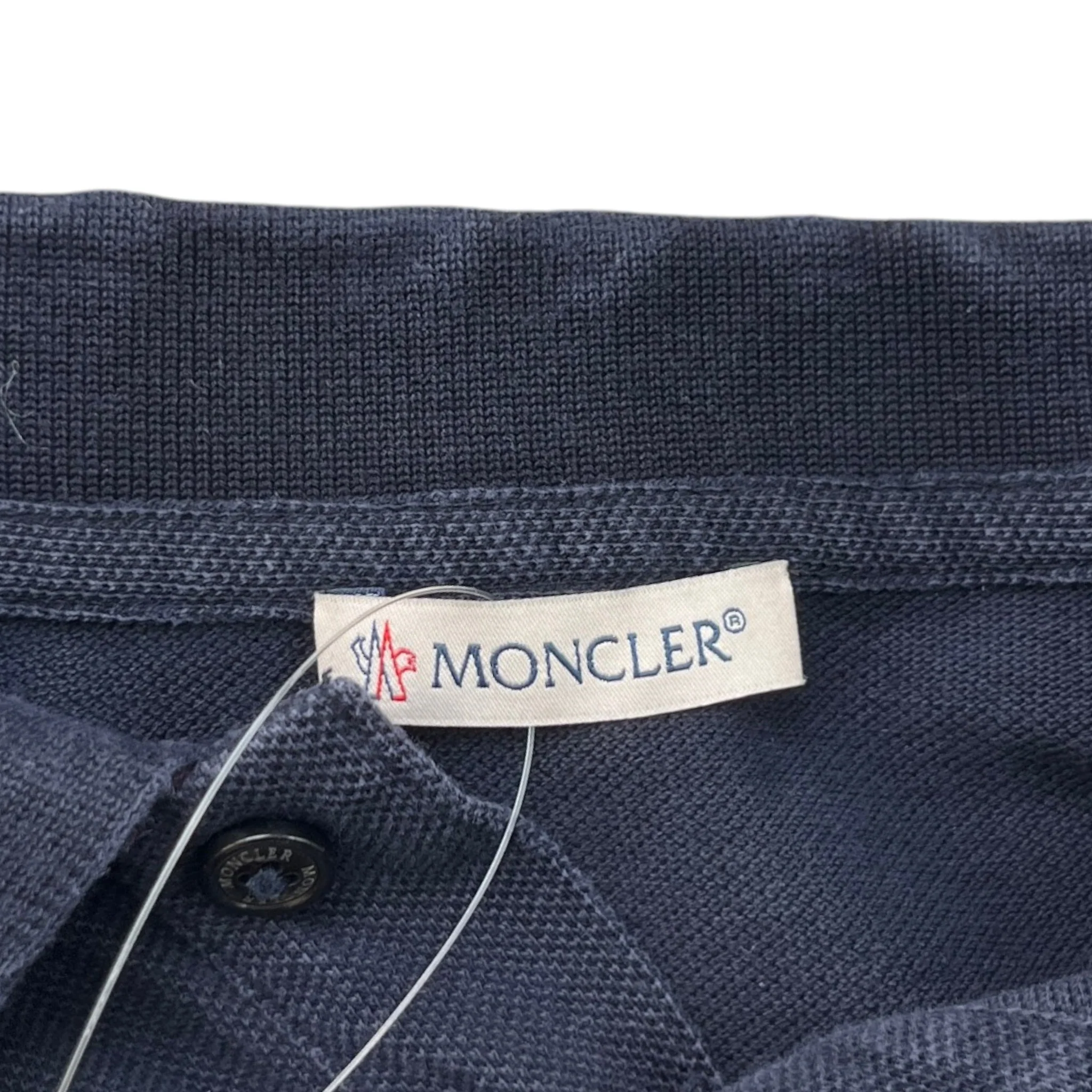 Men's Maglia Polo Shirt Navy Size XXL - Image 7