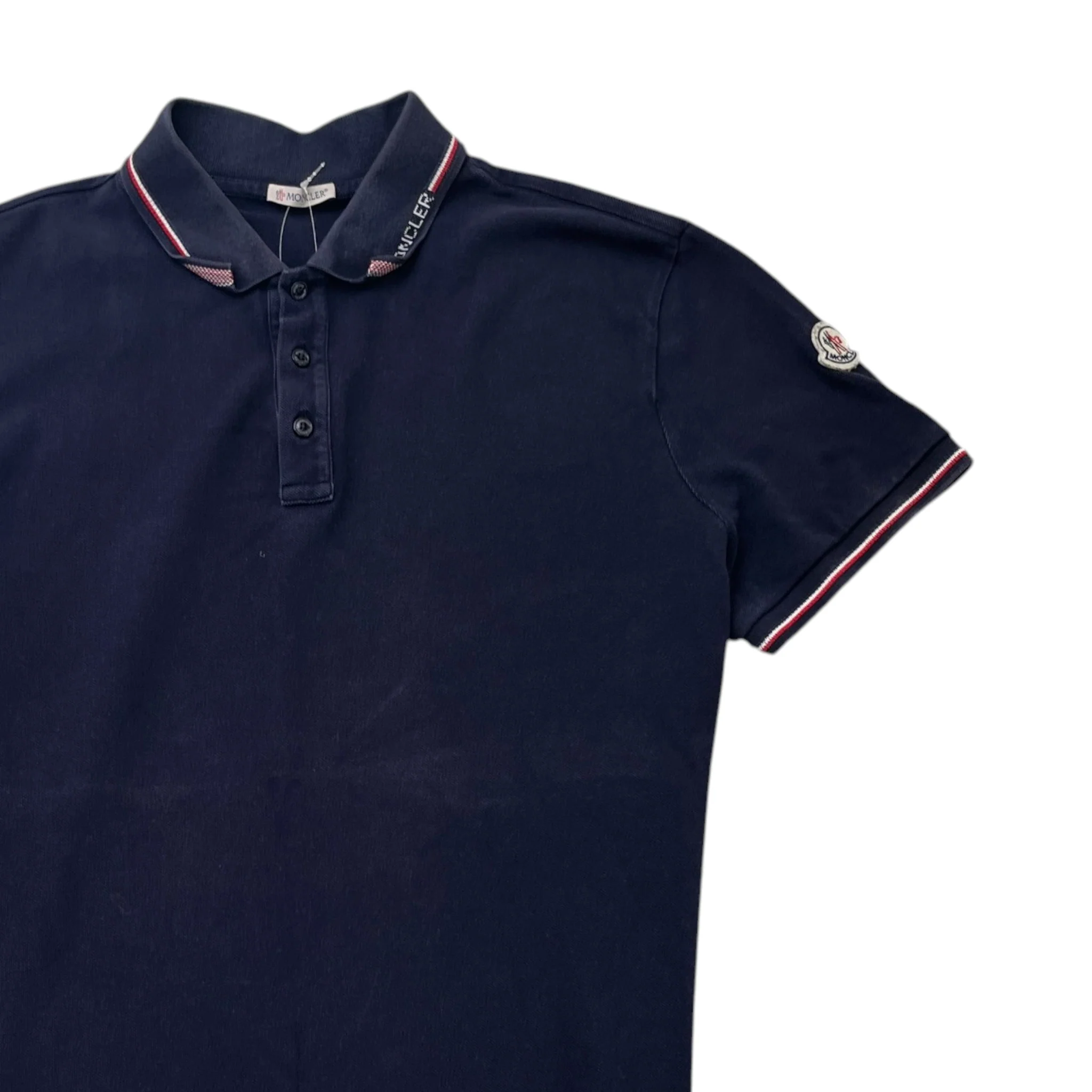 Men's Maglia Polo Shirt Navy Size XXL - Image 3