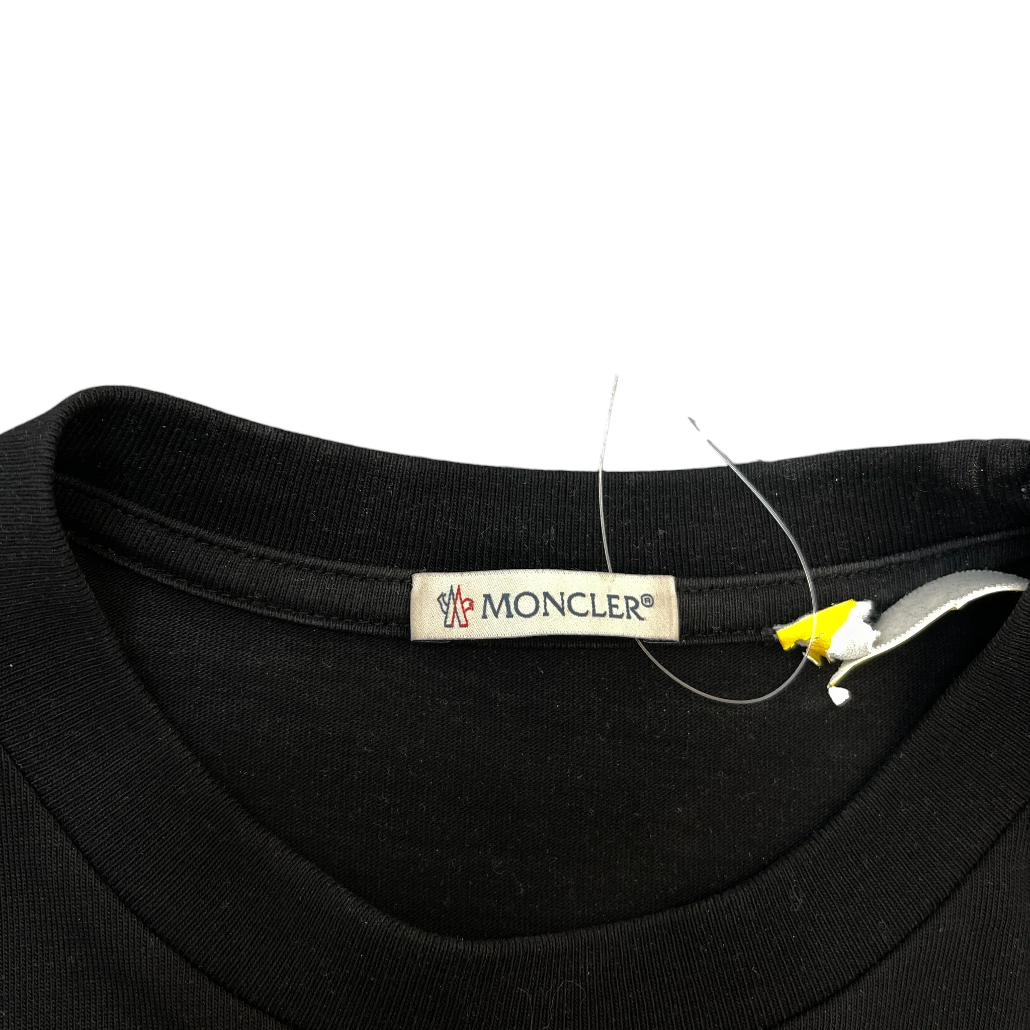 Men's Maglia T-Shirt Black Size S - Image 5