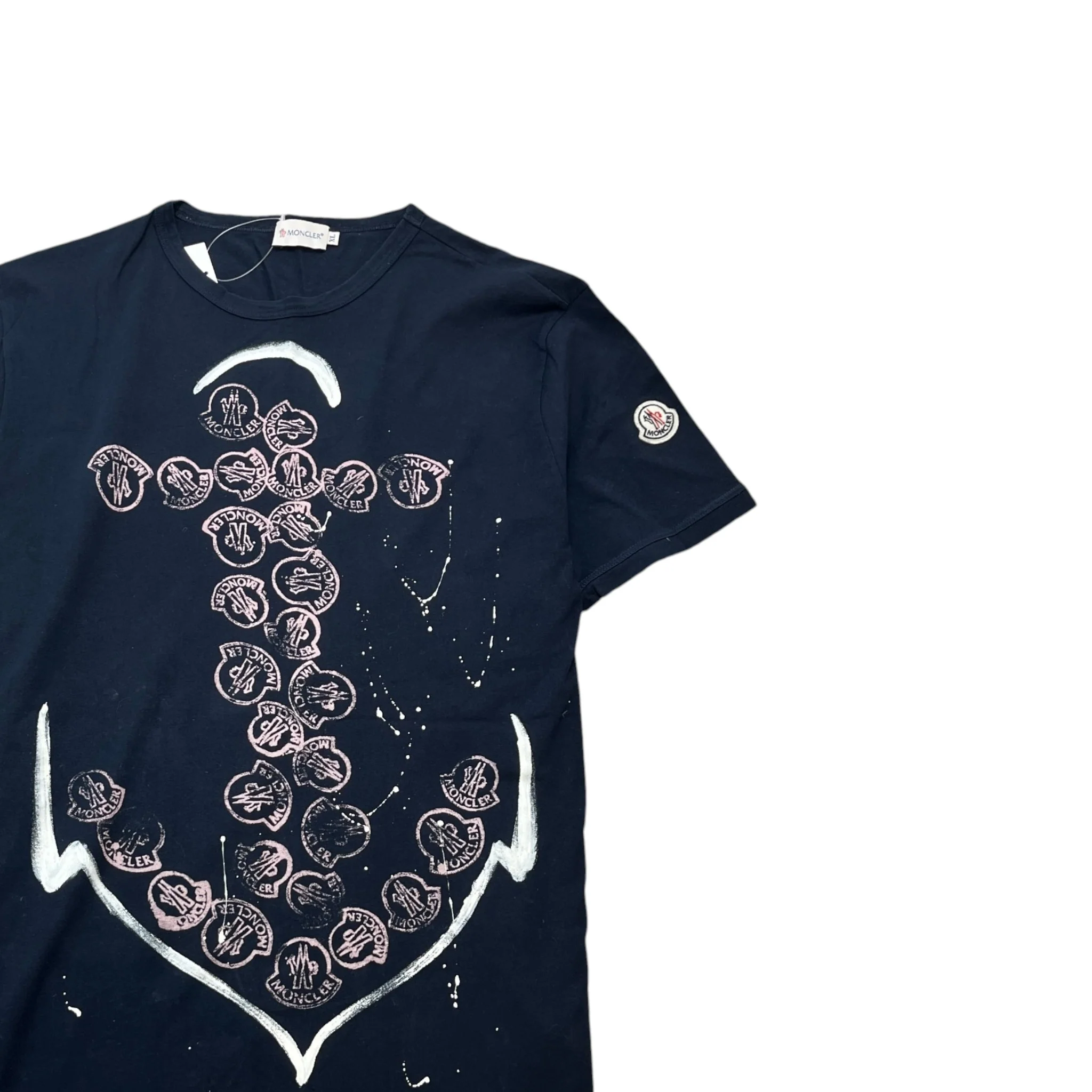 Men's Maglia T-Shirt Navy Size XL - Image 3