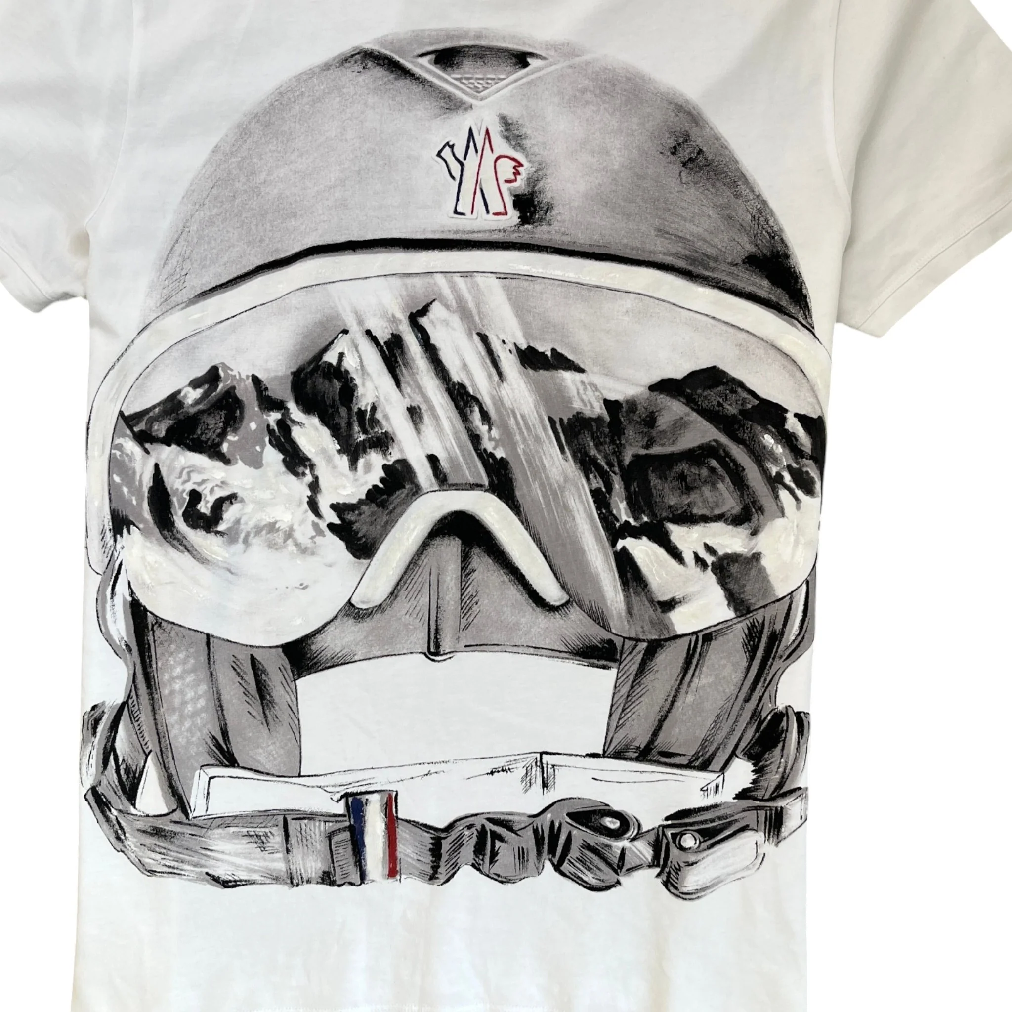 Men's Maglia T-Shirt White Size XXL - Image 5