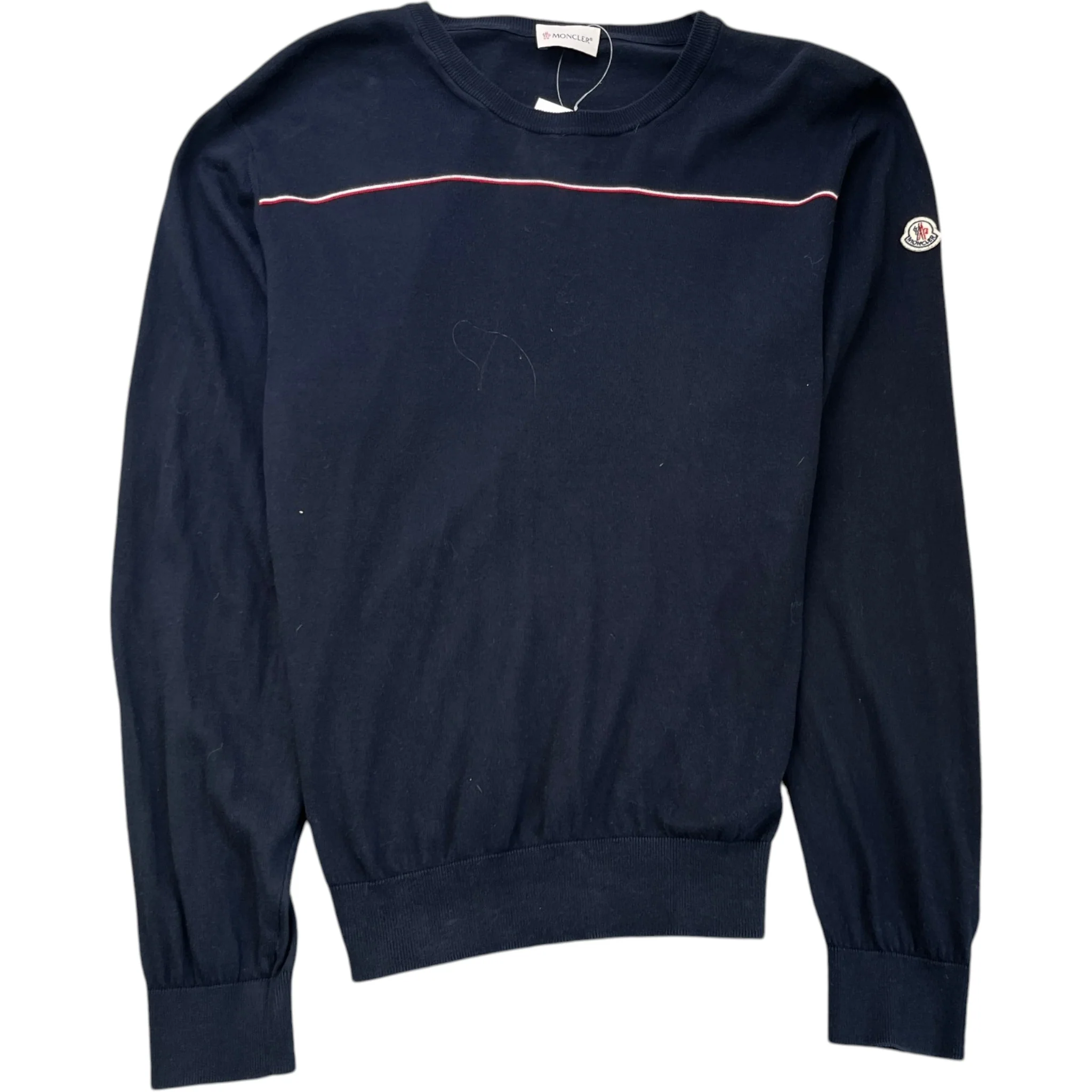 Men's Maglia Tricot Sweatshirt Navy Size XL