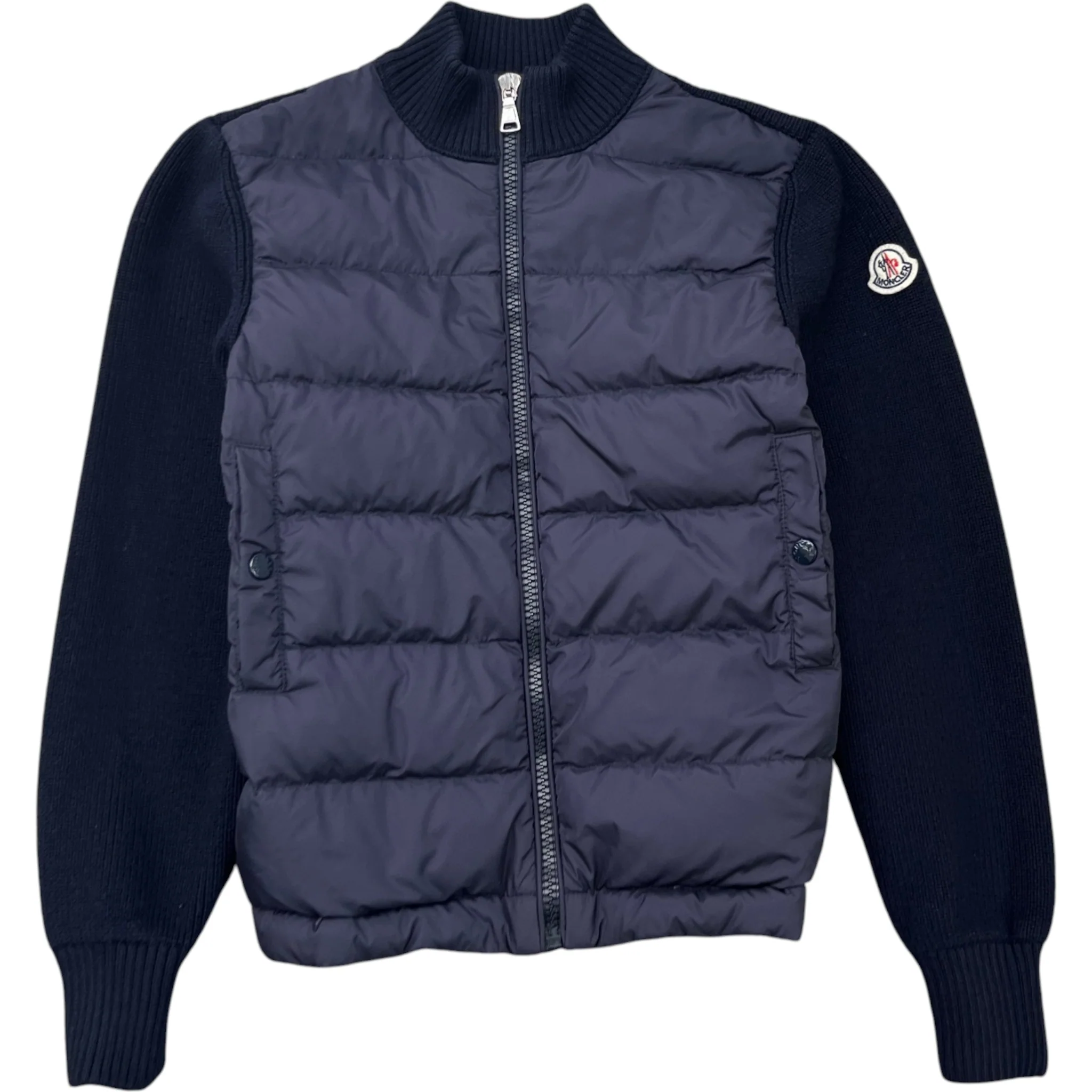 Men's Maglione Tricot Cardigan Kids Age 10 Jacket Navy Size XXS