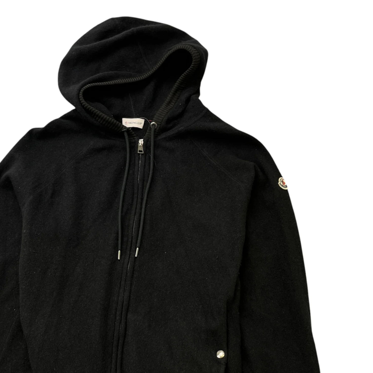 Men's Maglione Tricot Hoodie Black Size XXL - Image 3