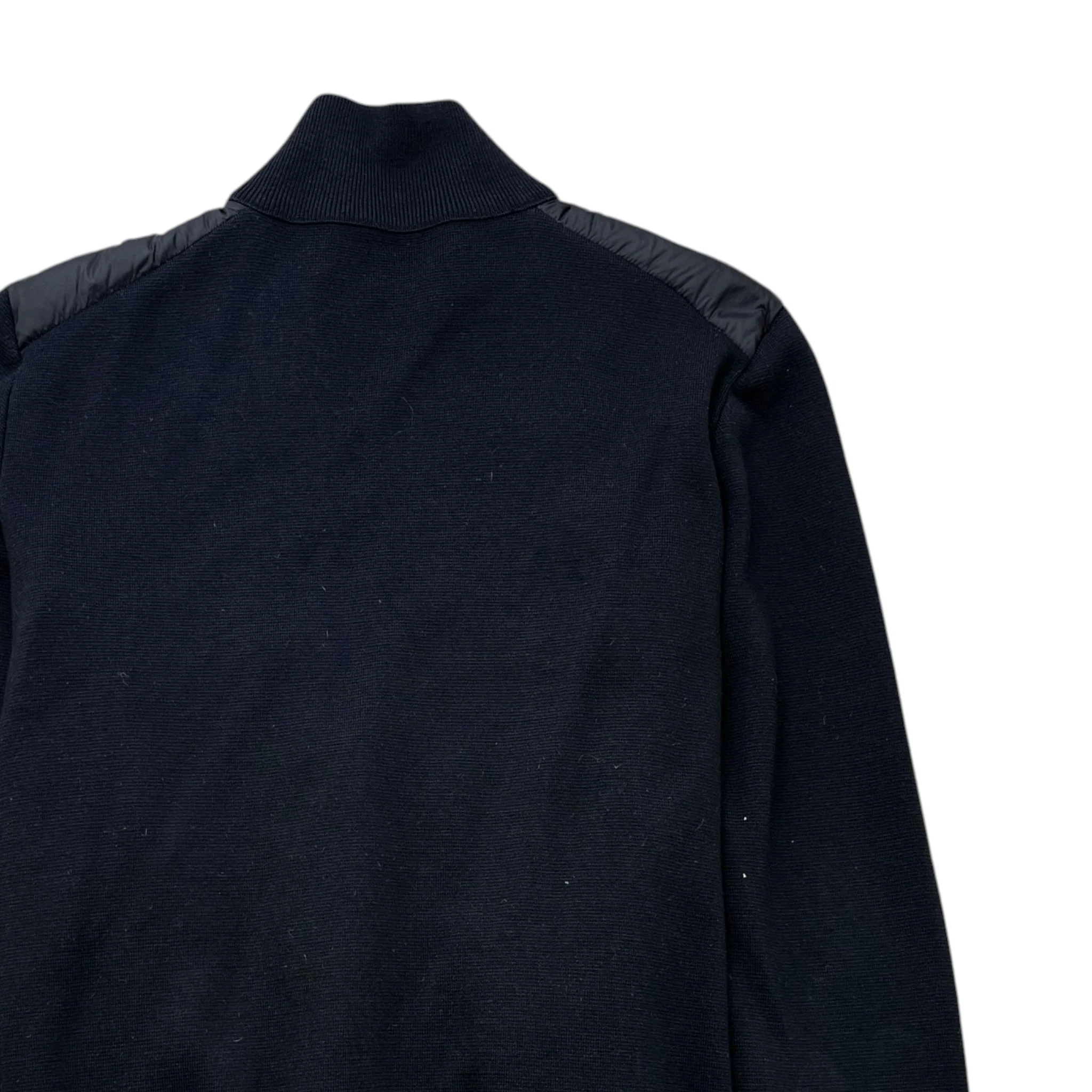 Men's Maglione Tricot Jacket Black Size XL - Image 4