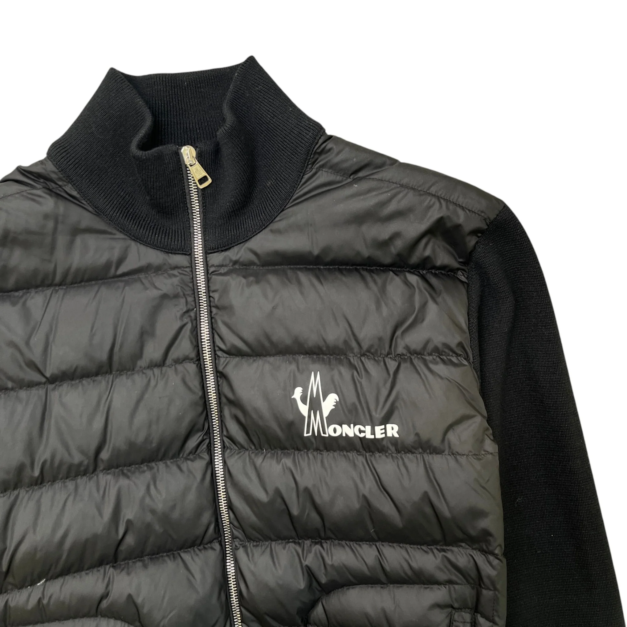 Men's Maglione Tricot Jacket Black Size XL - Image 5