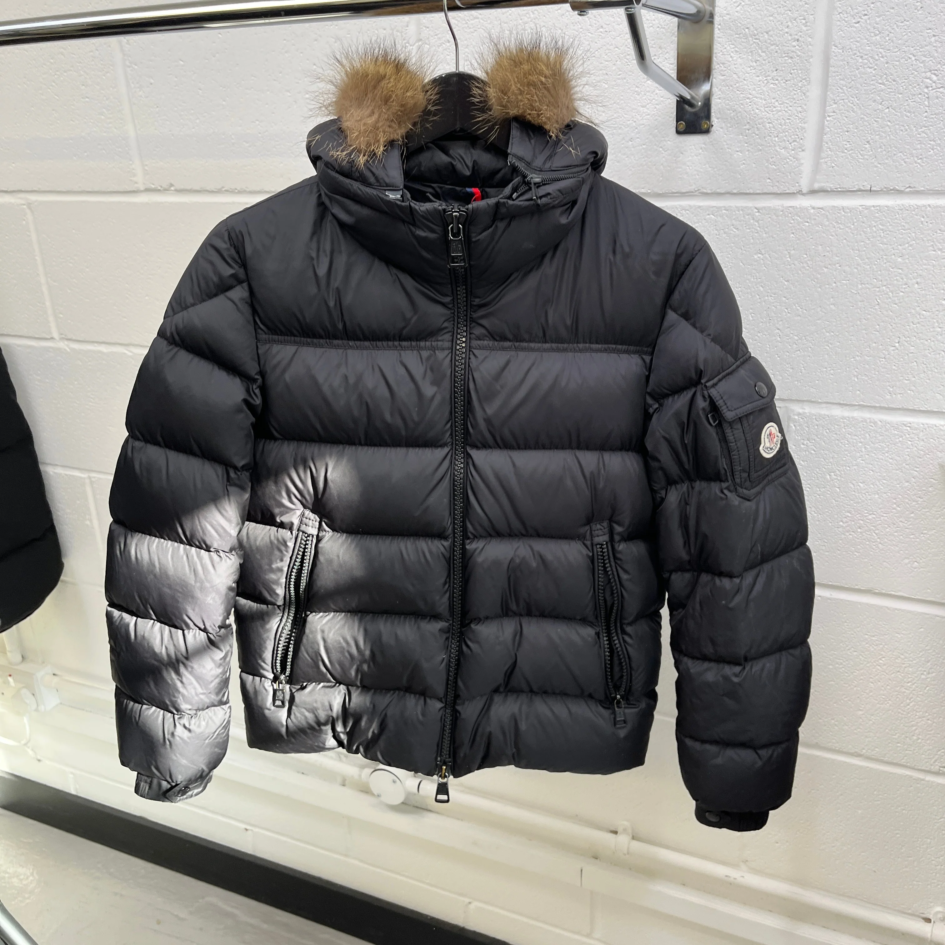 Men's Marque Down Jacket Black Size 0/XS - Image 7