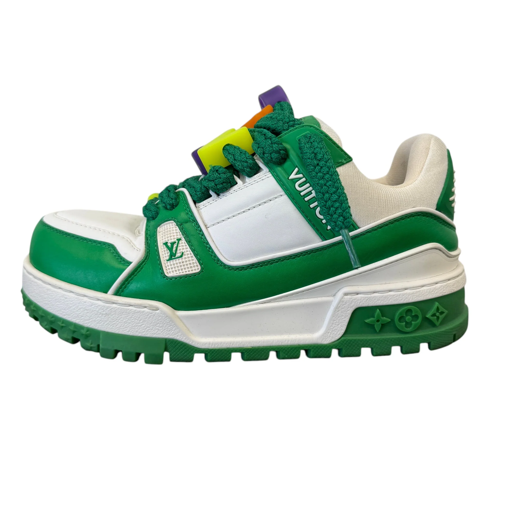 Men's Maxi Low Trainers White Size EU 40.5 / UK 6.5 - Image 4