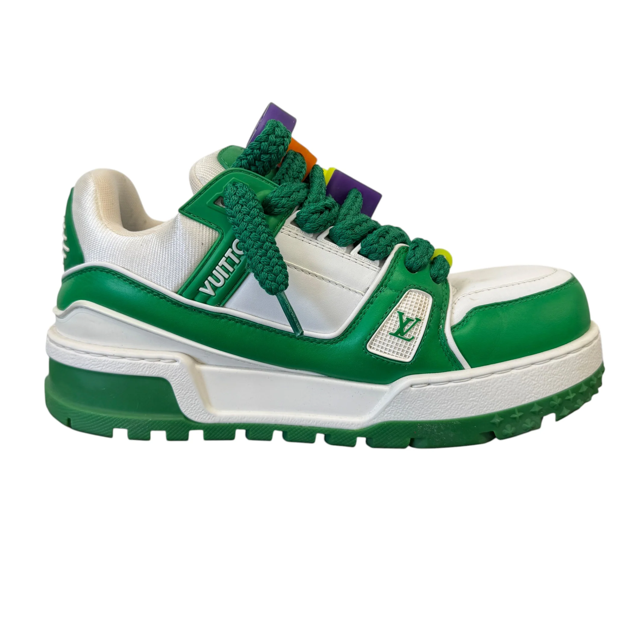 Men's Maxi Low Trainers White Size EU 40.5 / UK 6.5 - Image 5