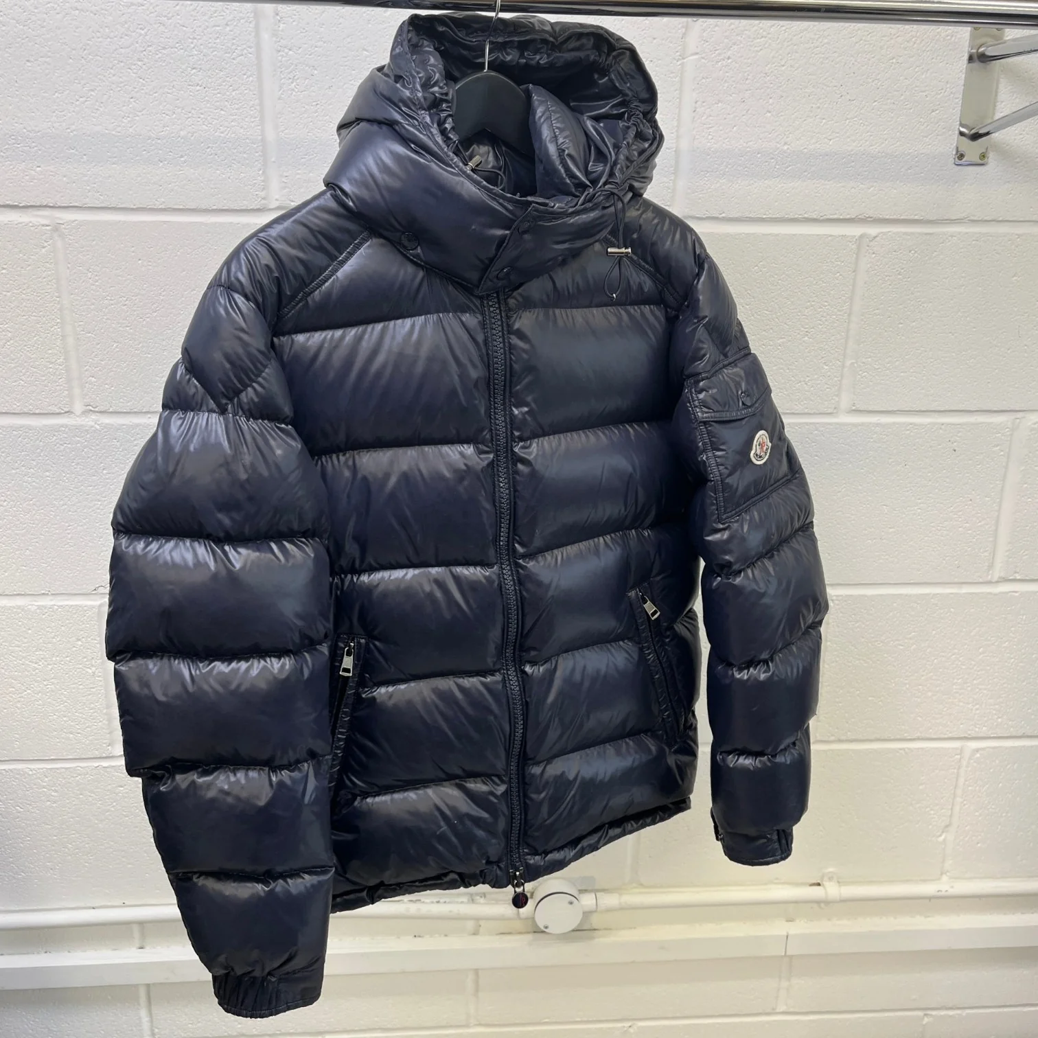 Men's Maya Down Jacket Navy Size 4 / XL - Image 11