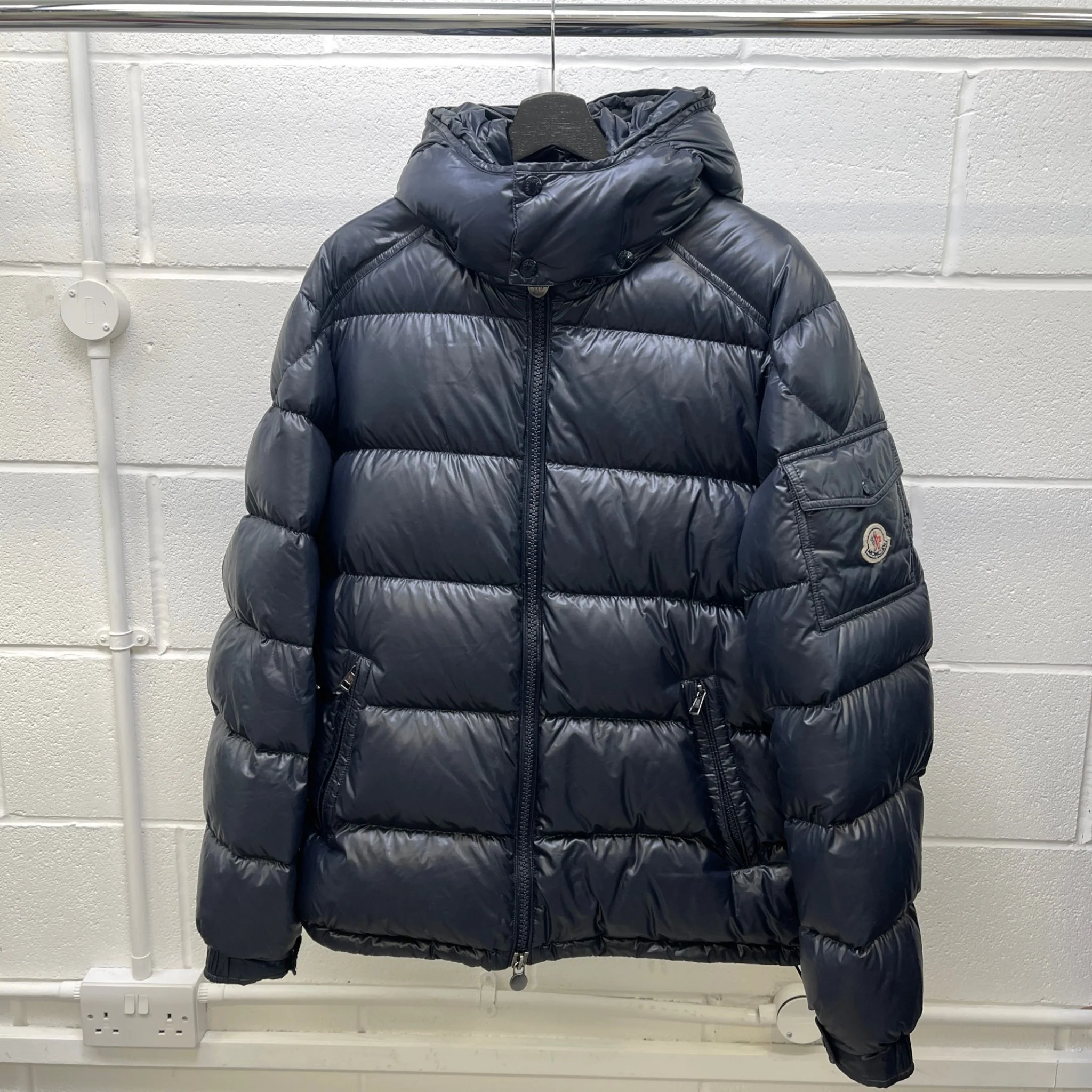 Men's Maya Down Jacket Navy Size 4 / XL - Image 12