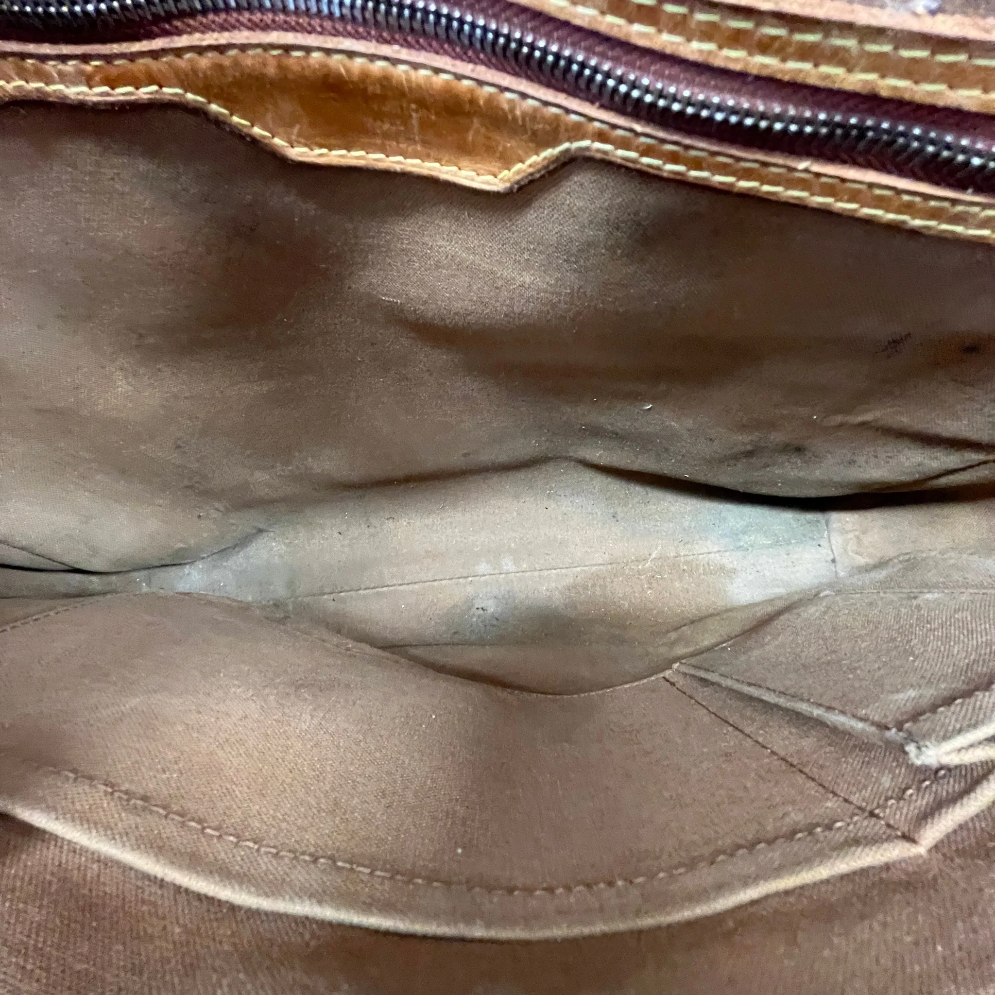 Men's Monogram Abbesses Messenger Bag Brown - Image 12