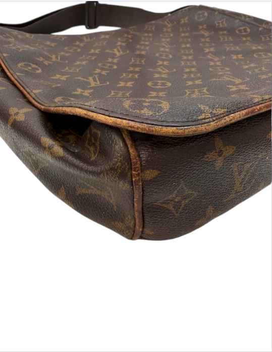 Men's Monogram Abbesses Messenger Bag Brown - Image 15