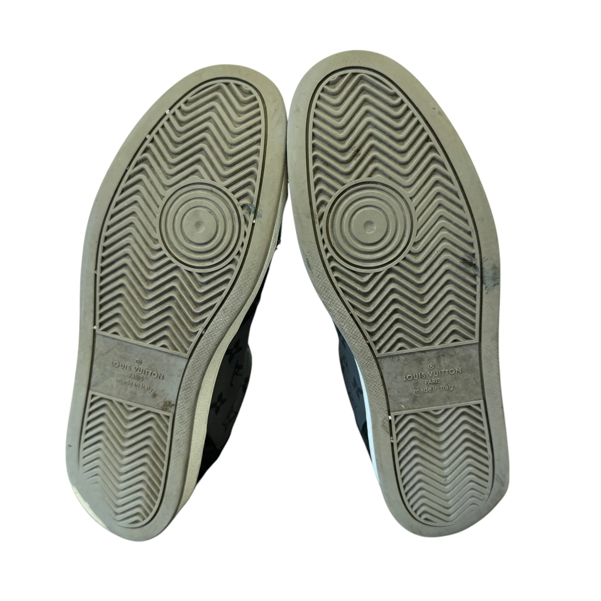 Men's Monogram Eclipse Rivoli Low Trainers Black Size EU 44 / UK 10 - Image 10
