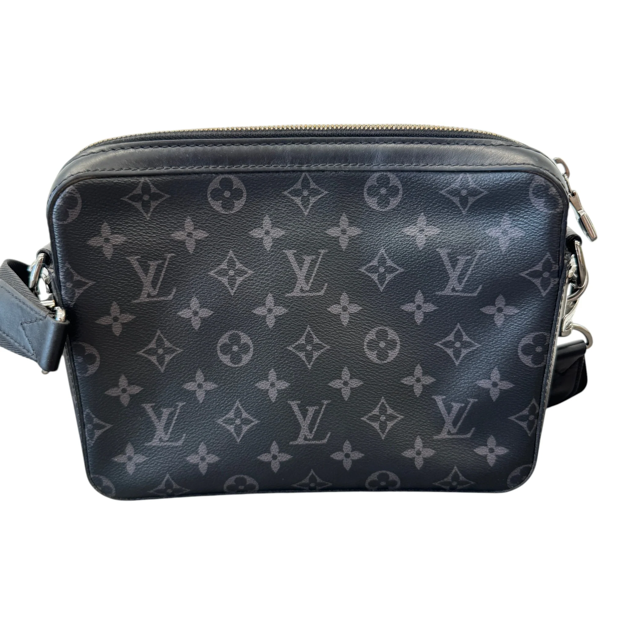Men's Monogram Eclipse Trio Messenger Bag Black - Image 3