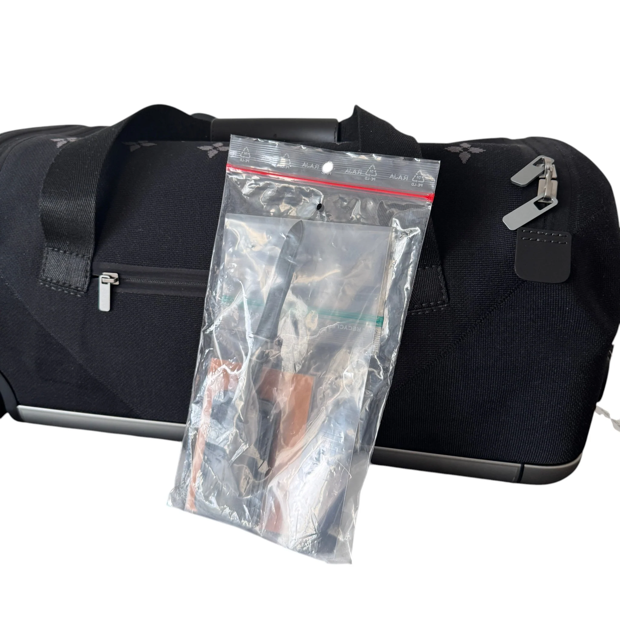 Men's Monogram Horizon Soft 55 Suitcase Black - Image 18