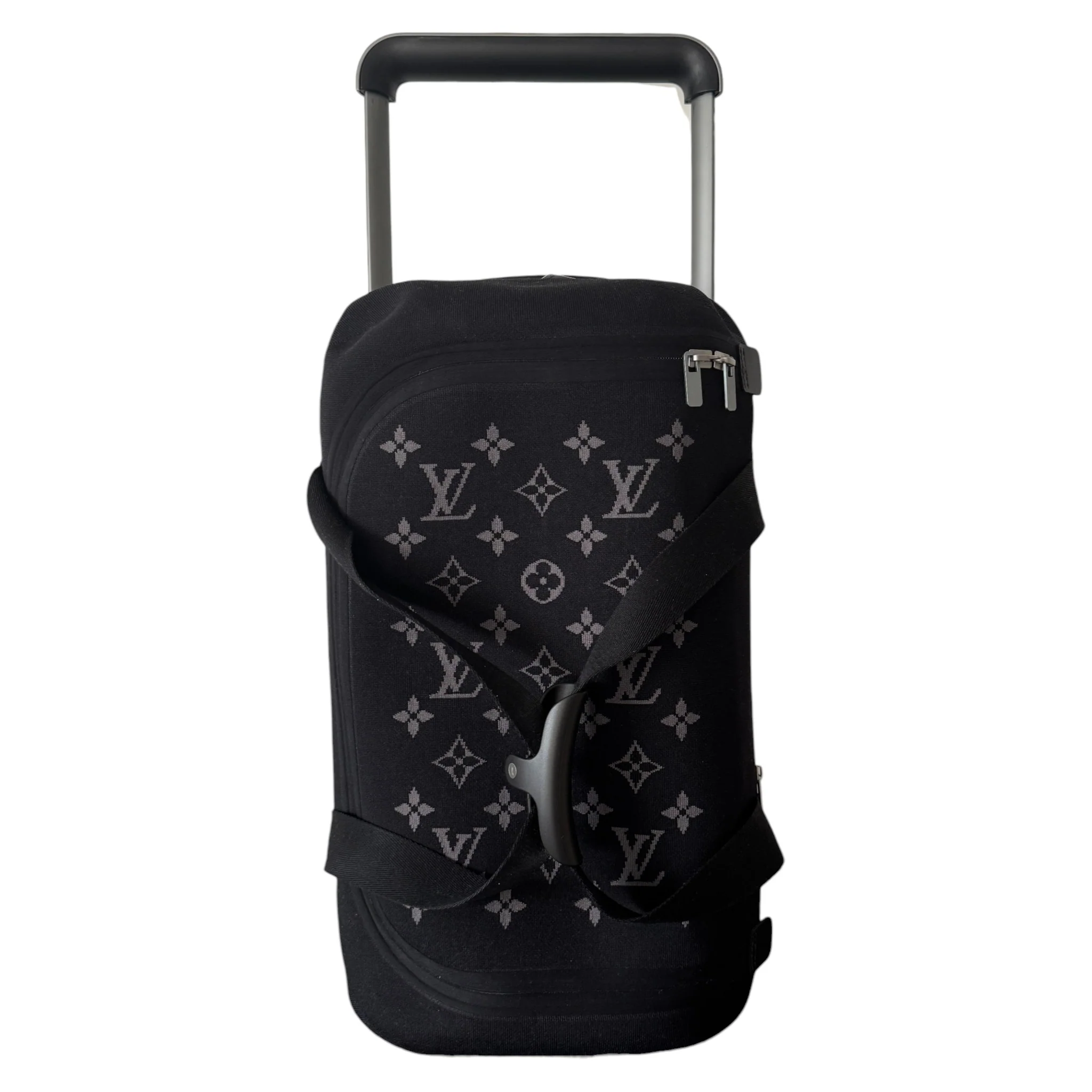 Men's Monogram Horizon Soft 55 Suitcase Black - Image 4
