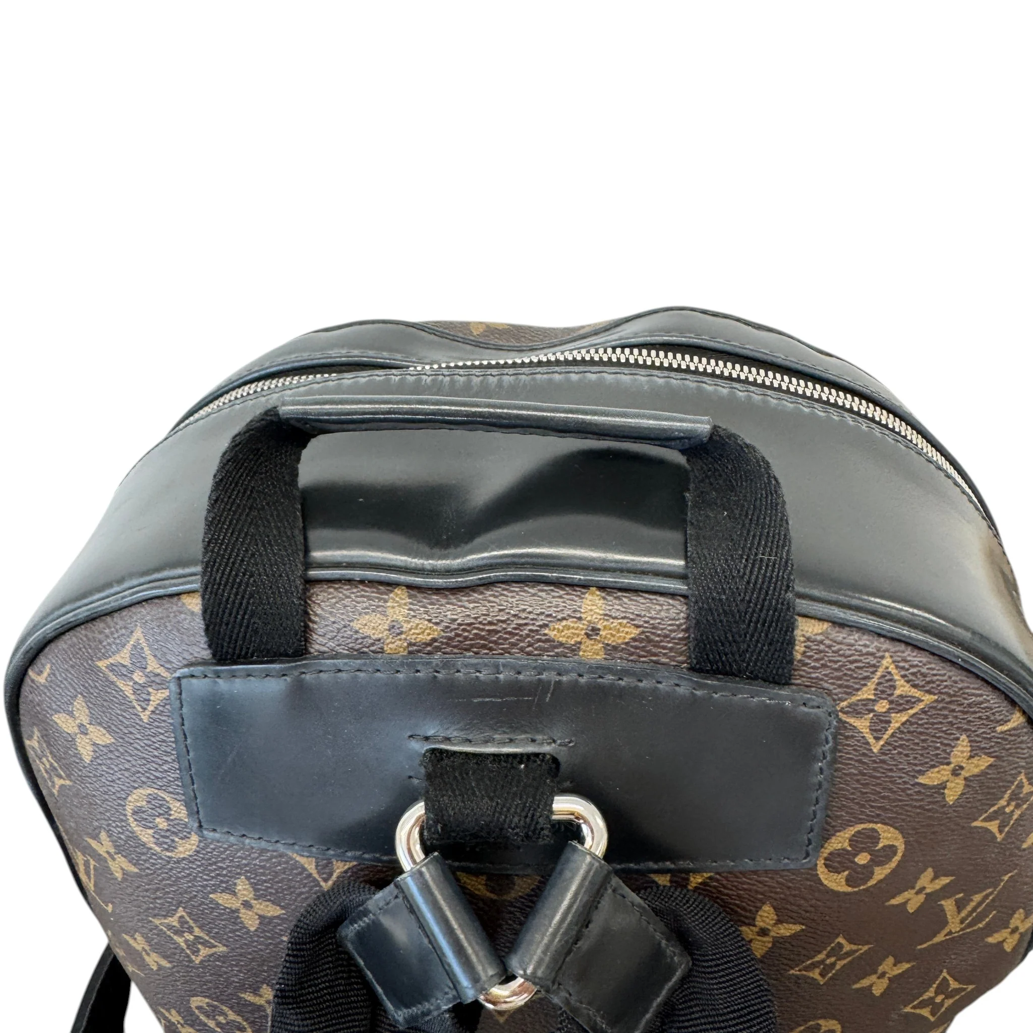 Men's Monogram Macassar Josh Backpack Brown - Image 6