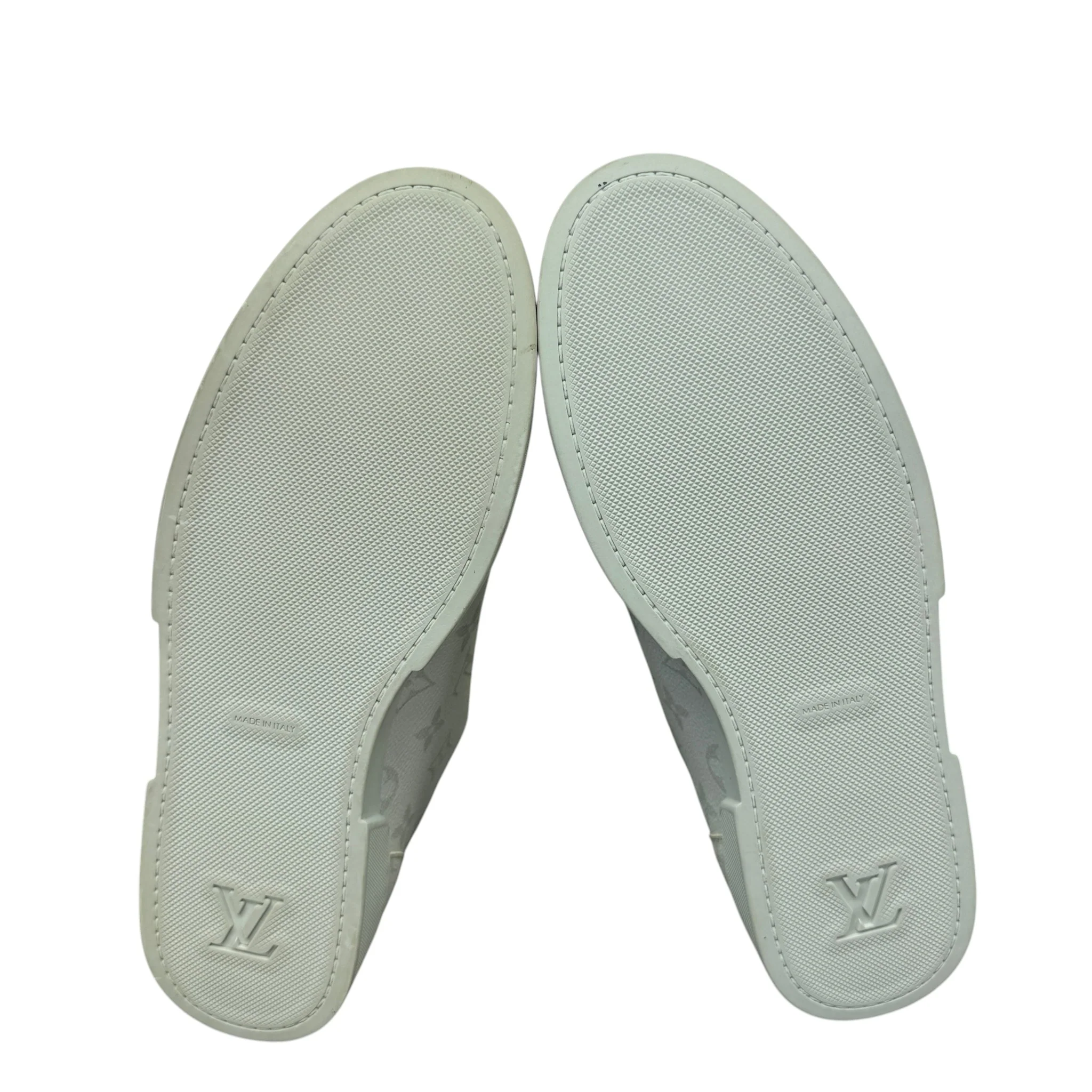 Men's Monogram Match Up Low Trainers Grey Size EU 41.5 / UK 7.5 - Image 9