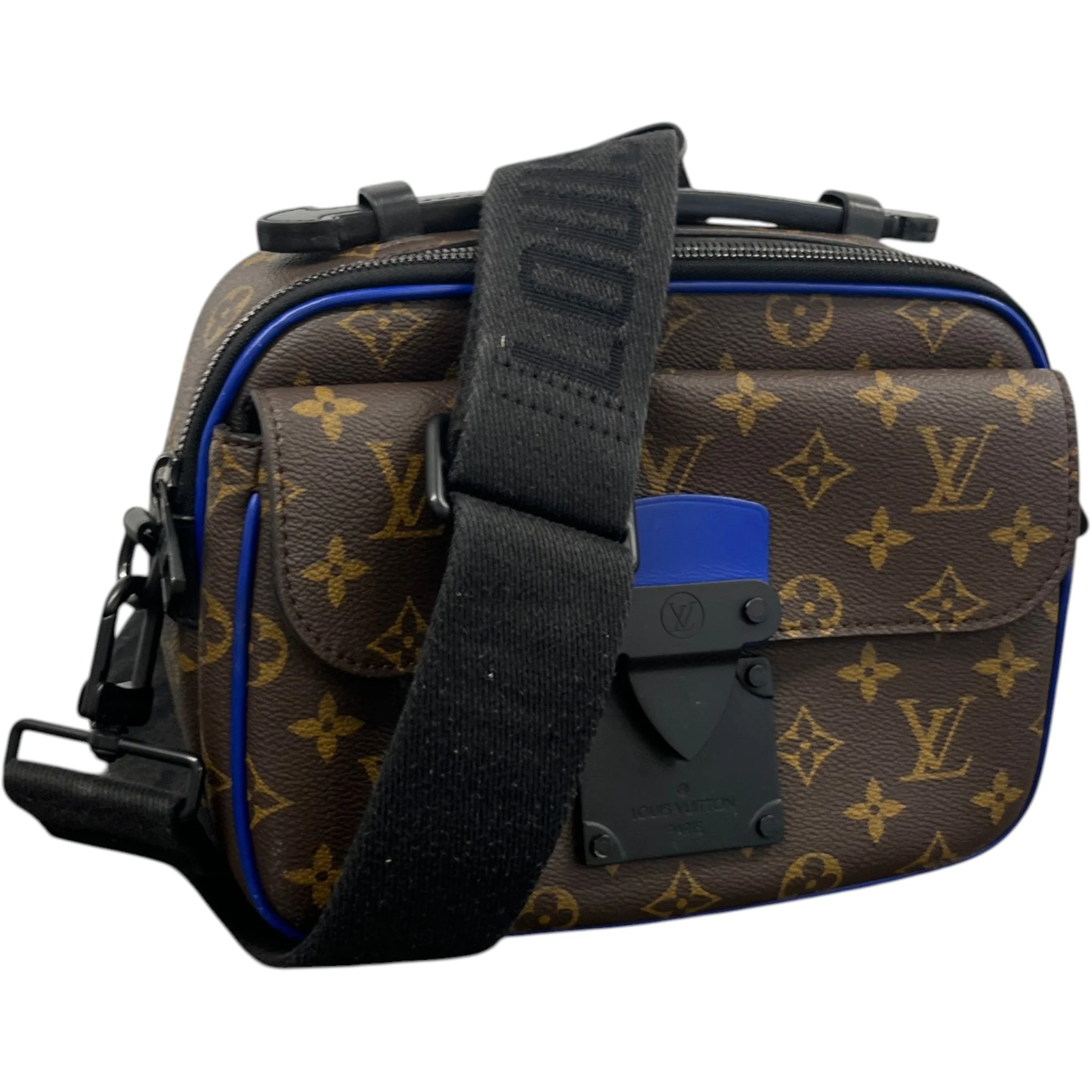 Men's Monogram  S-Lock Messenger Bag Brown - Image 4