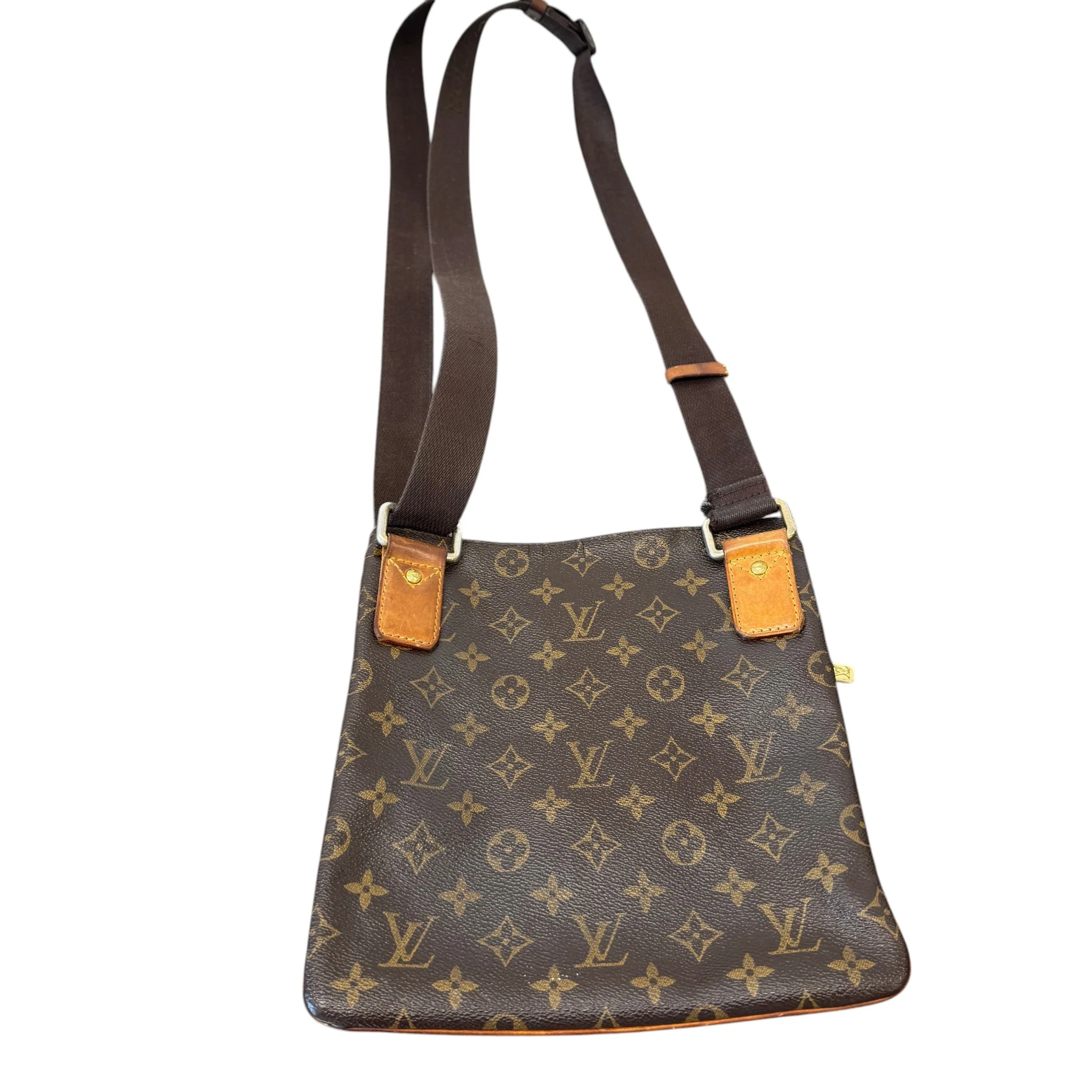 Men's Monogram Valmy Pochette Bag Brown - Image 4