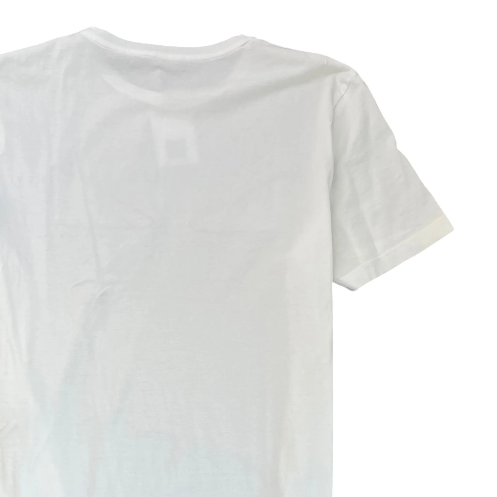 Men's Monster Eyes T-Shirt White Size XXL - Image 4