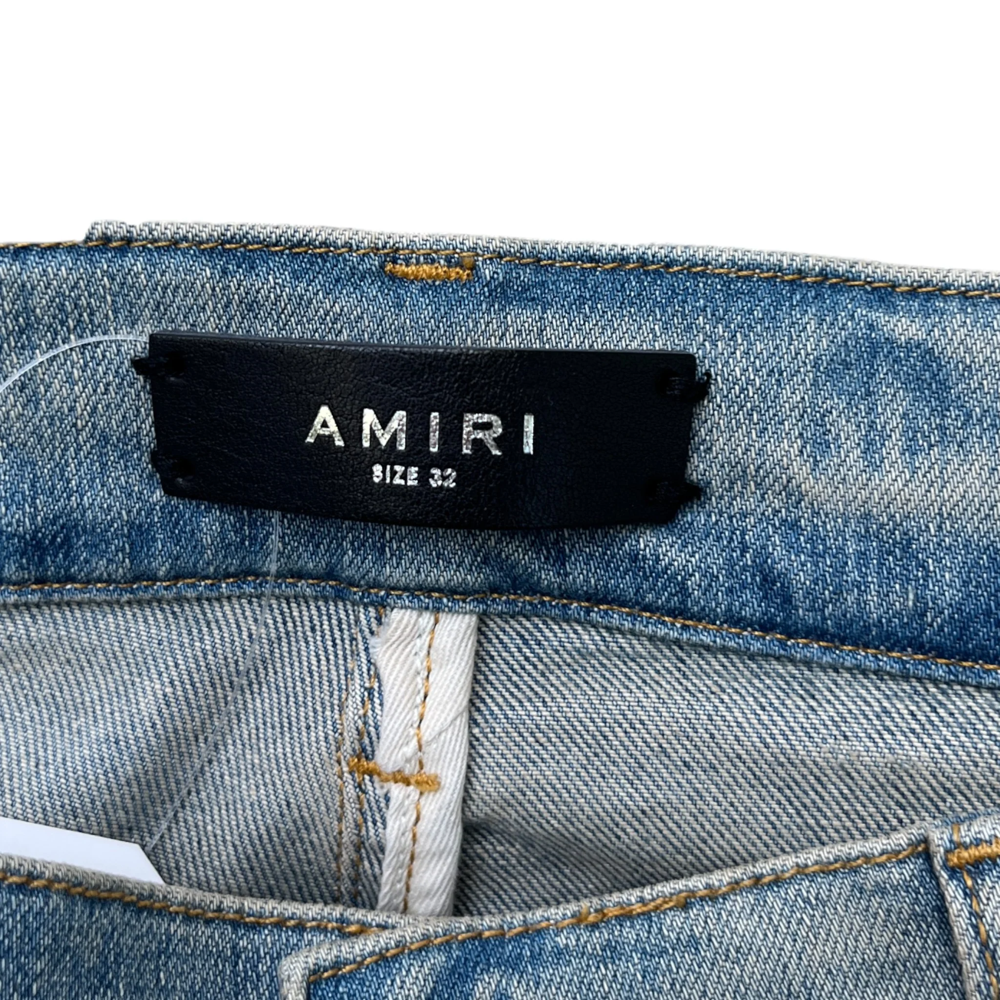 Men's Mx1 Distressed Jeans Blue Size Waist 32" - Image 7