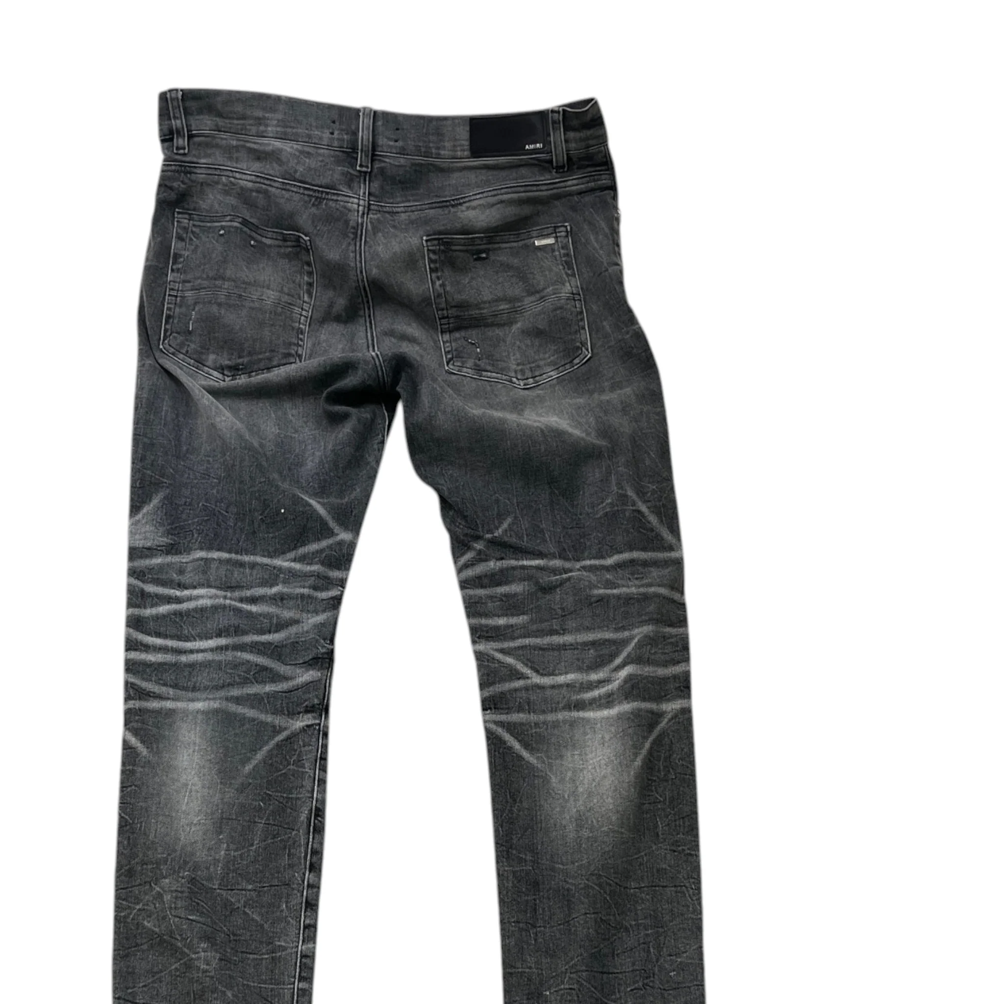 Men's Mx1 Distressed Jeans Grey Size Waist 32" - Image 4