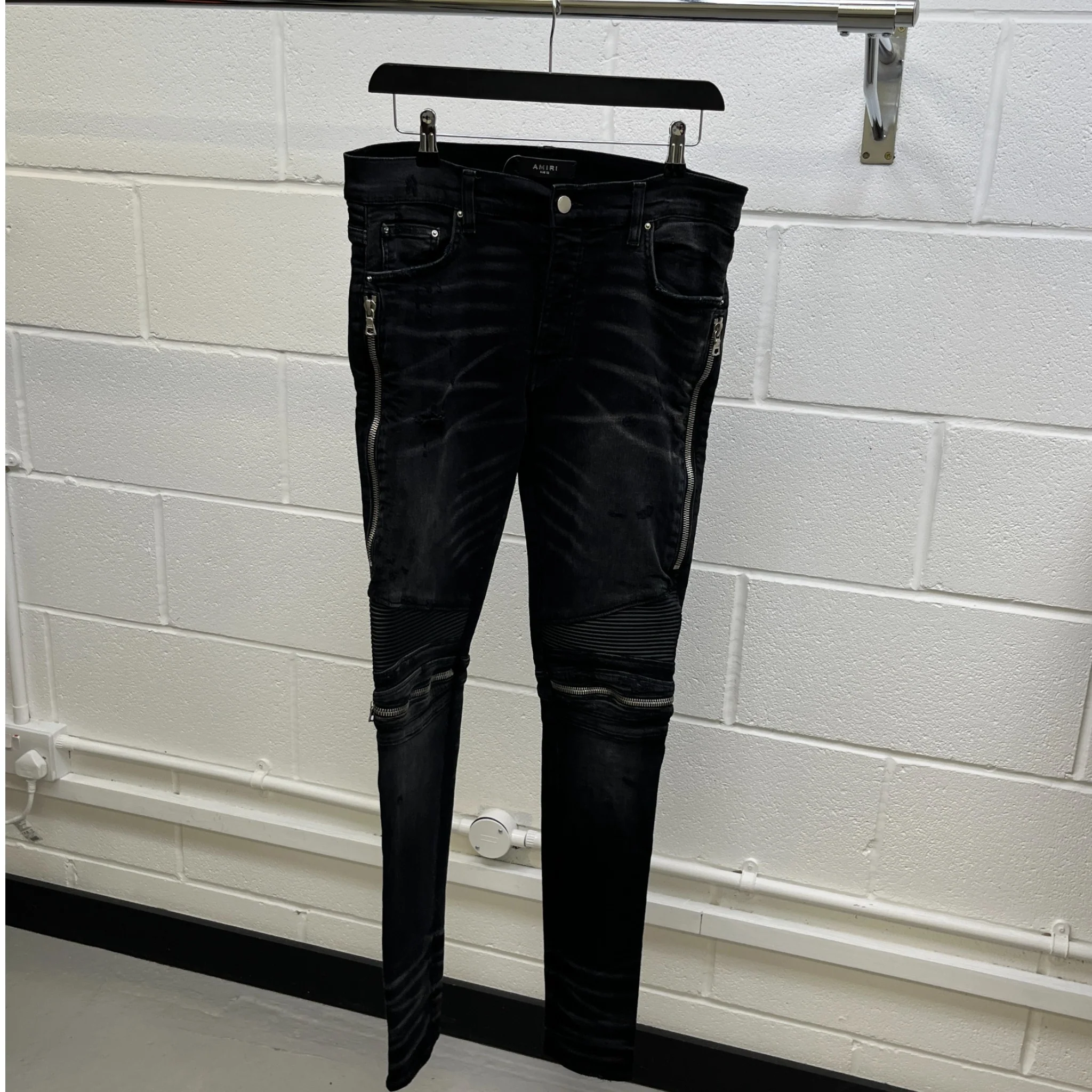 Men's Mx2 Jeans Black Size Waist 32" - Image 9